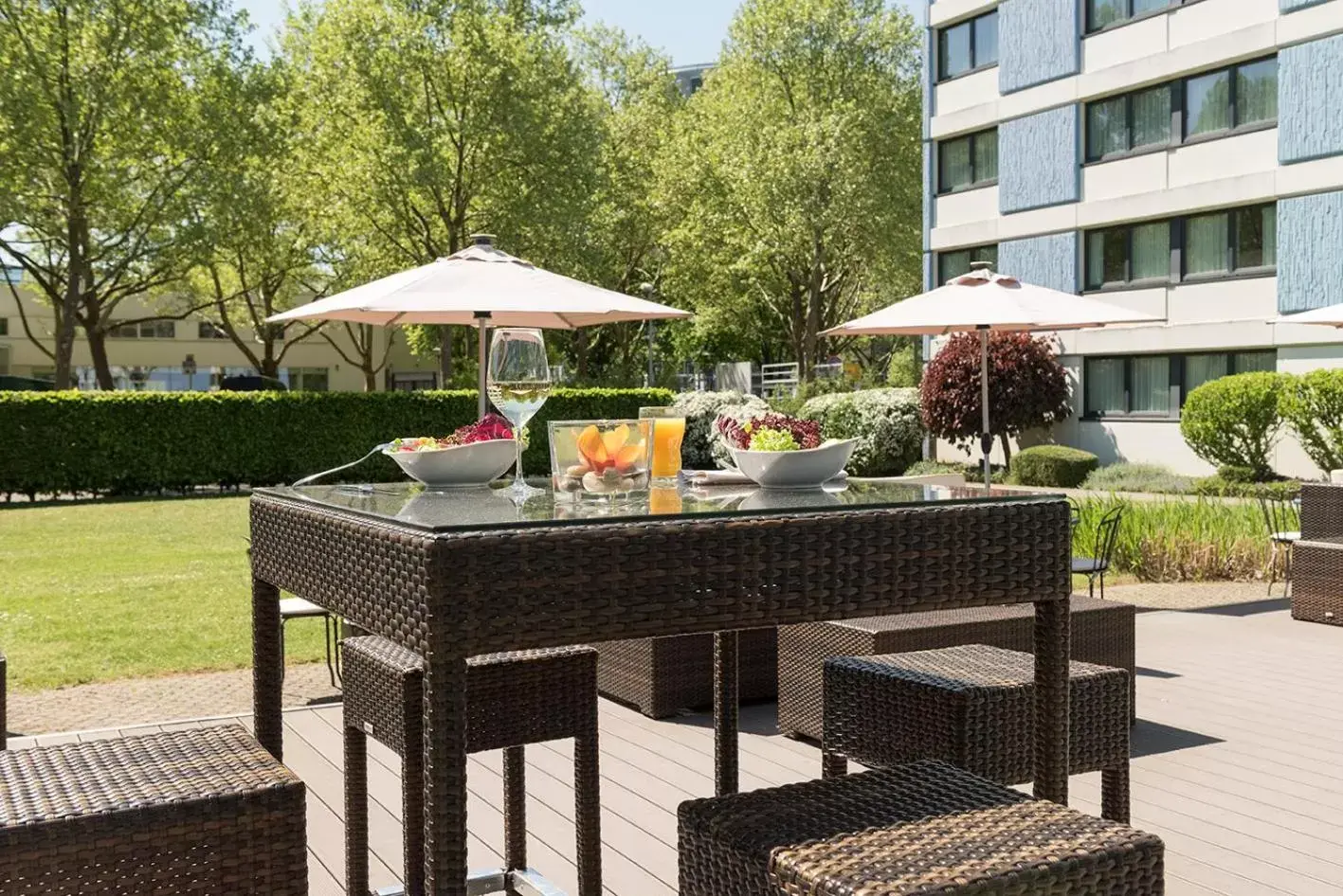 Balcony/Terrace in Mercure Hotel Mannheim am Friedensplatz