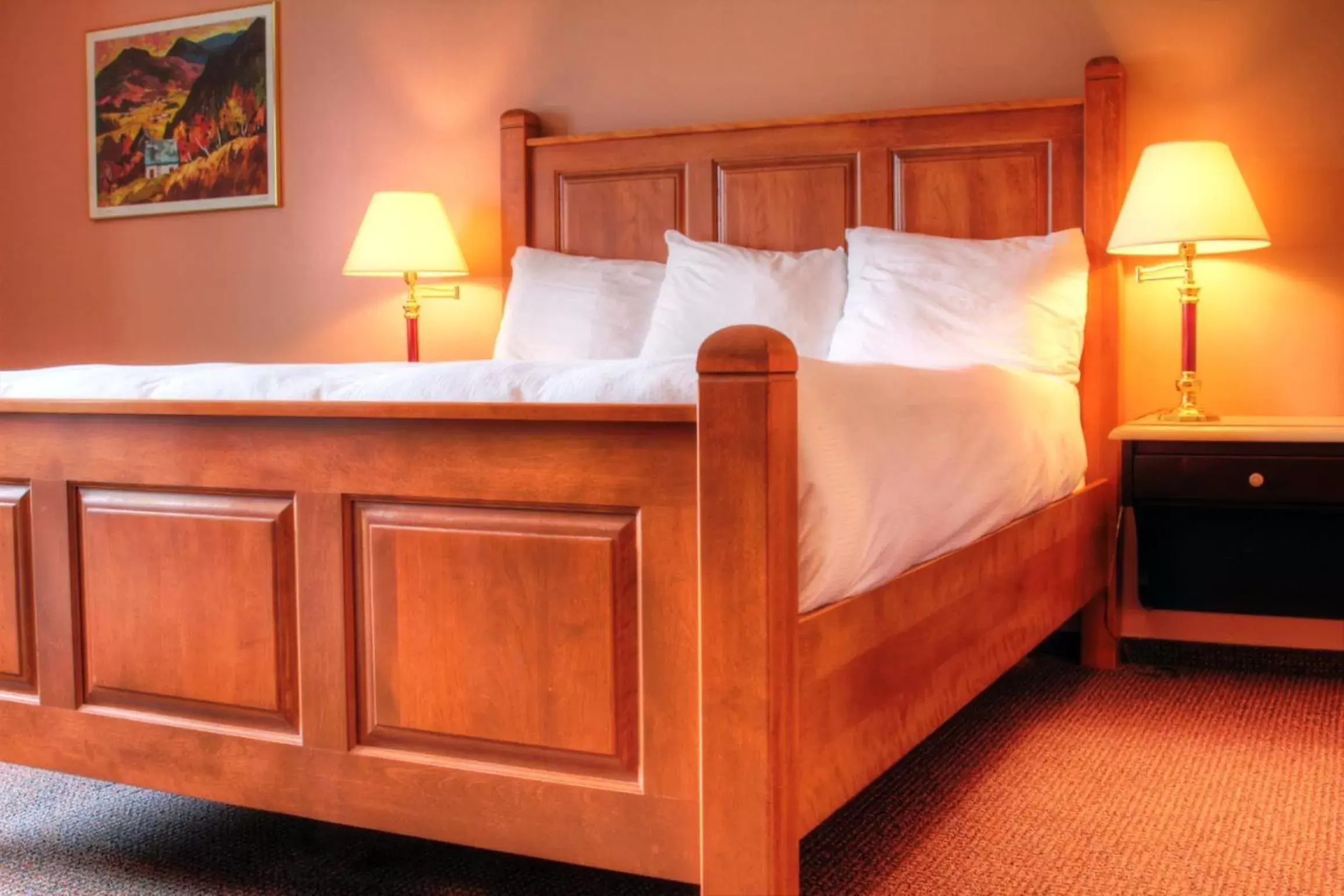 Bed in Hotel Baie Saint Paul