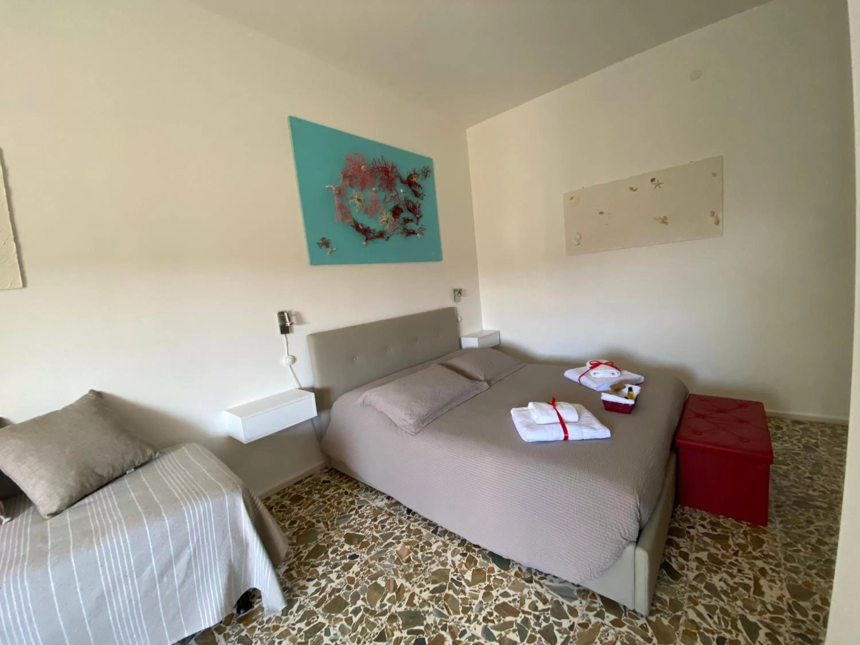 Bedroom, Bed in Rossocorallo Rooms