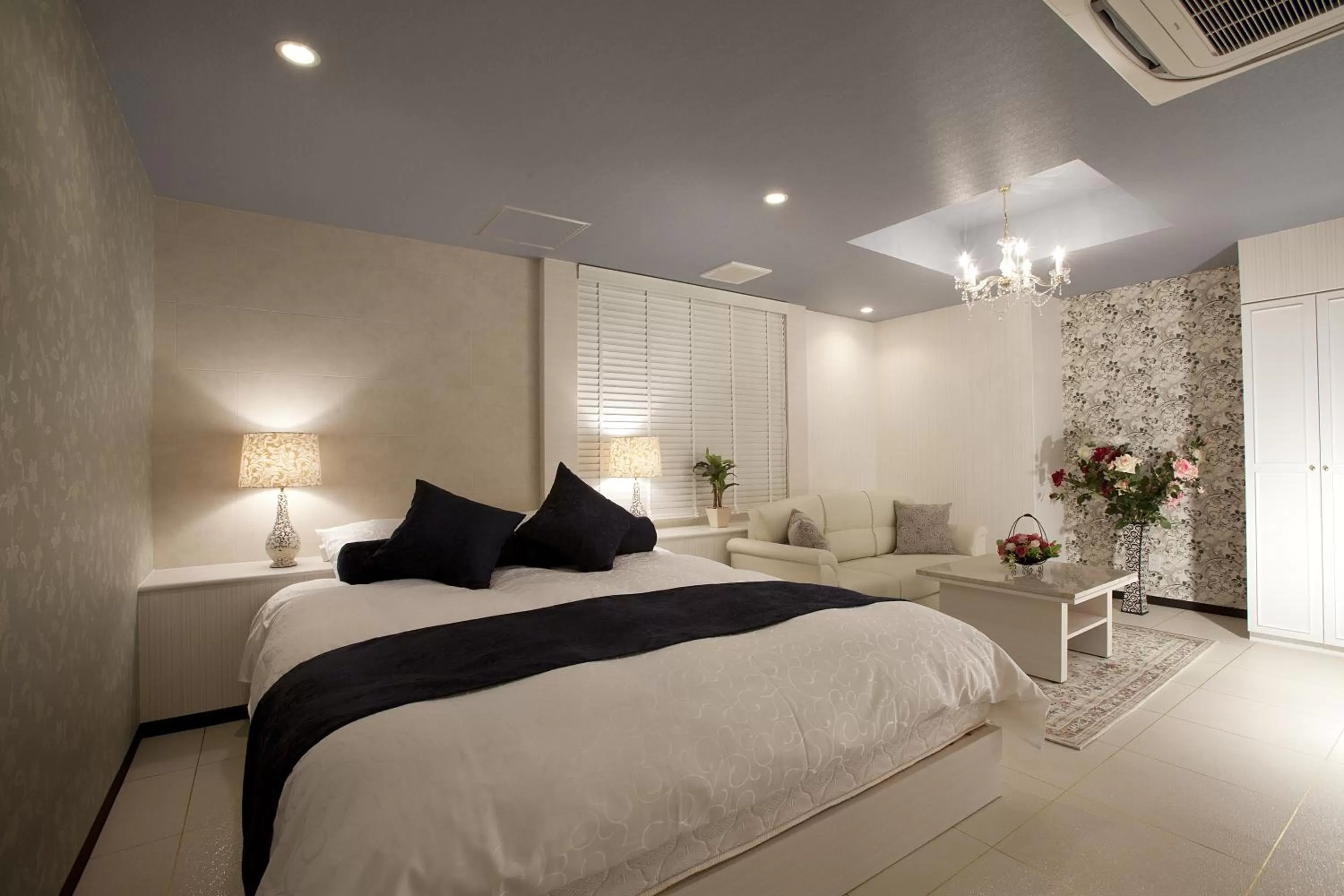 Bed in Hotel Alfa Kyoto