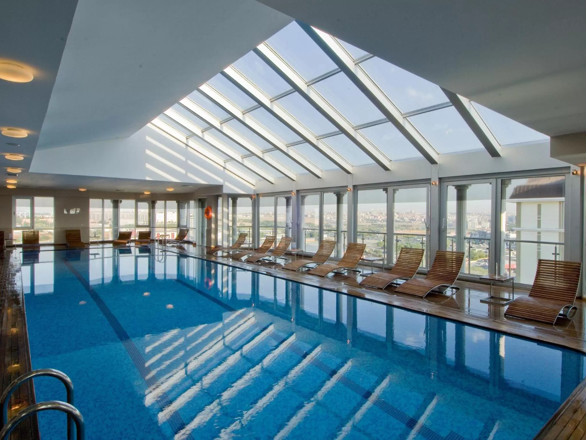 Swimming pool in WOW Istanbul Hotel