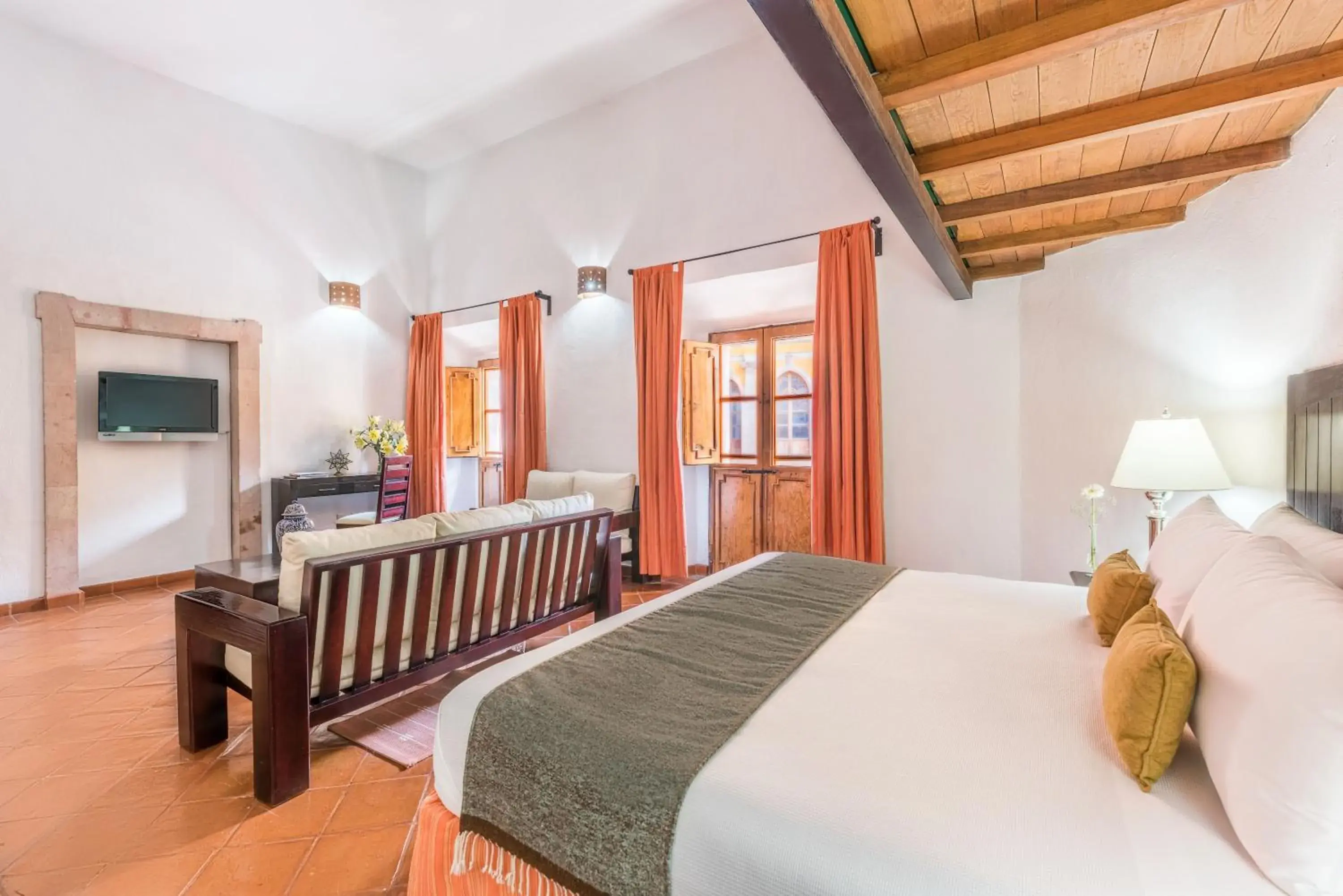 Bedroom, Bed in Hotel Casa Virreyes Bedroom, Bed in Hotel Casa Virreyes