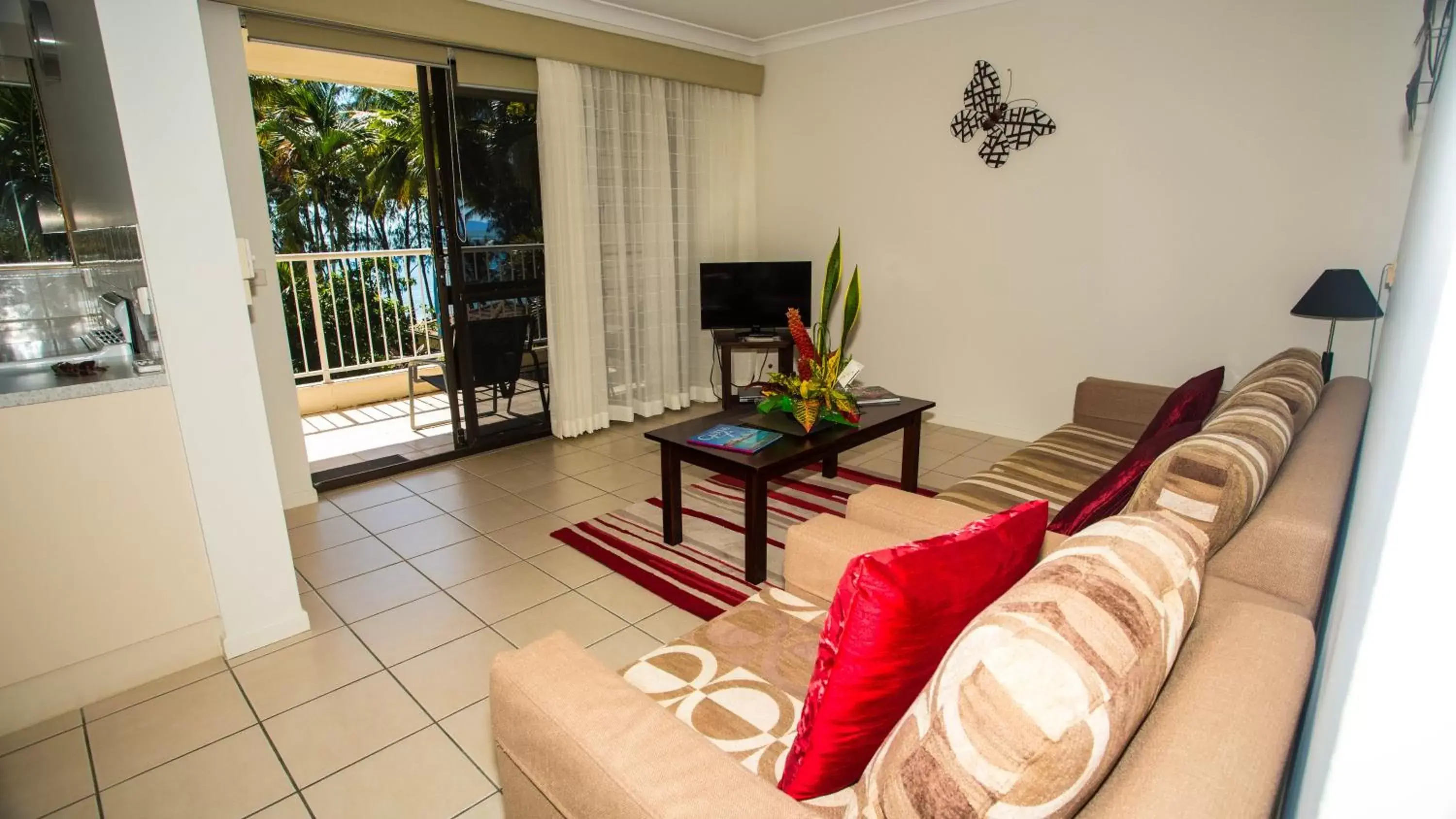 Living room, Seating Area in Melaleuca Resort