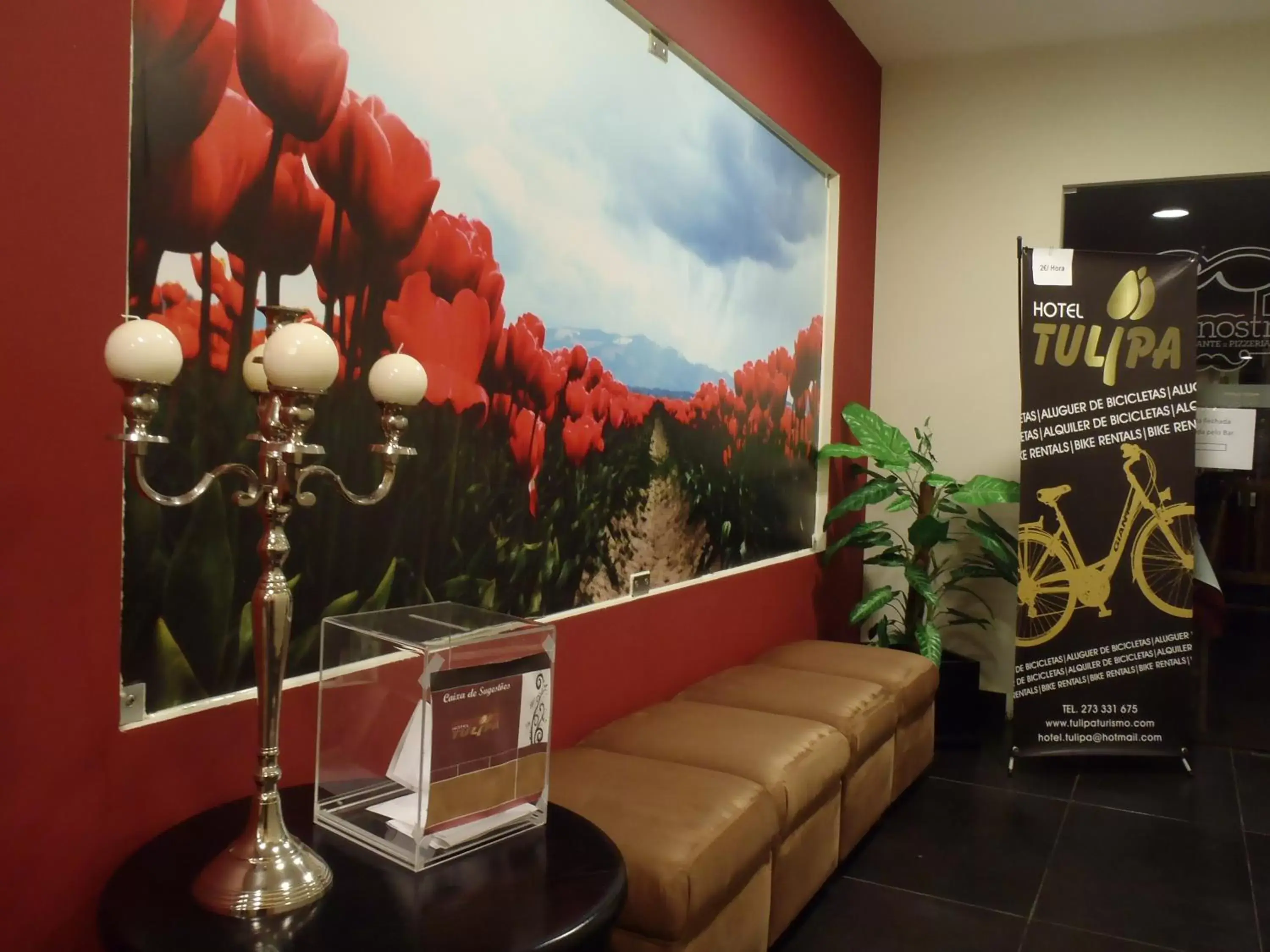 Lobby or reception in Hotel Tulipa