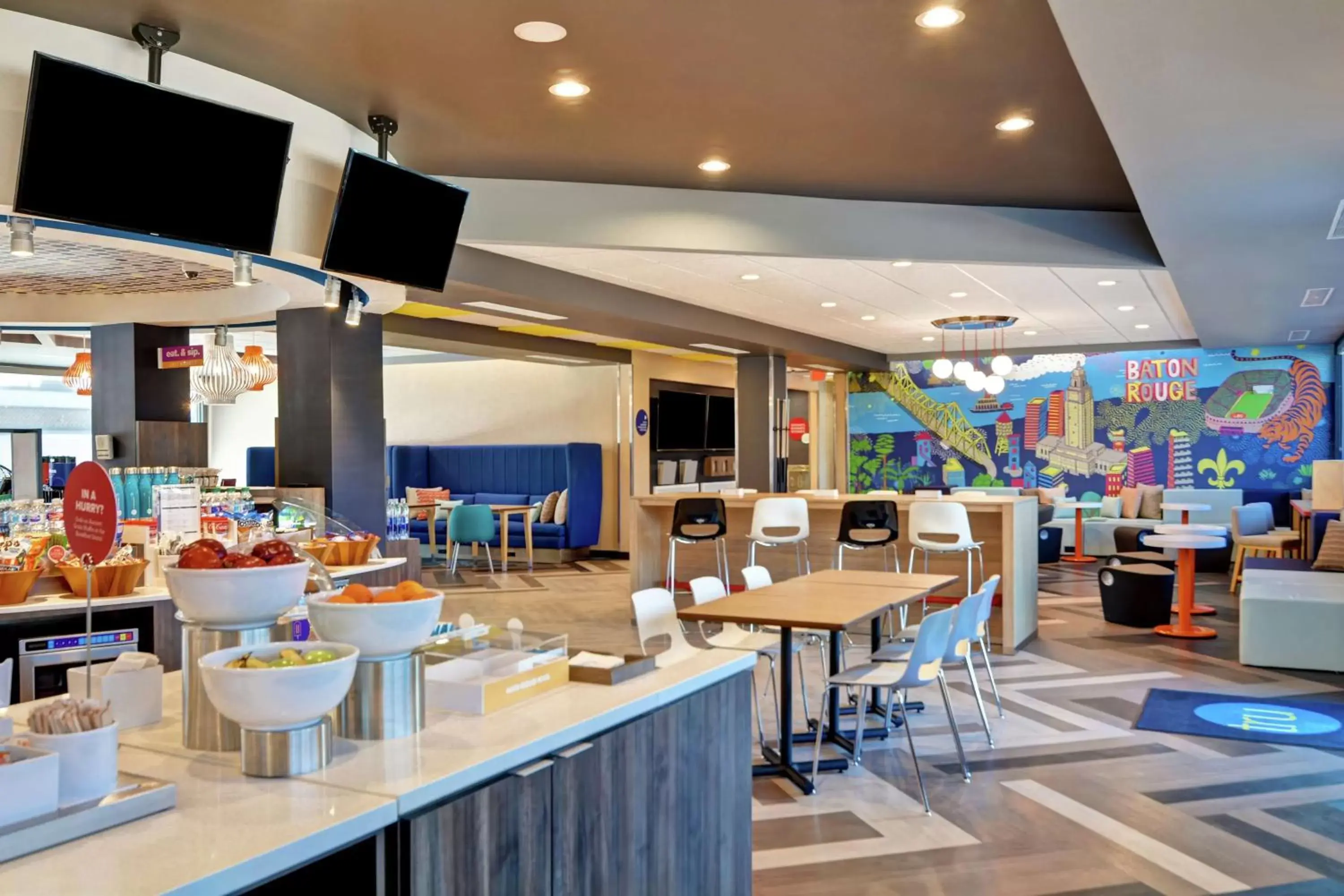 Lobby or reception, Restaurant/Places to Eat in Tru By Hilton Baton Rouge Citiplace