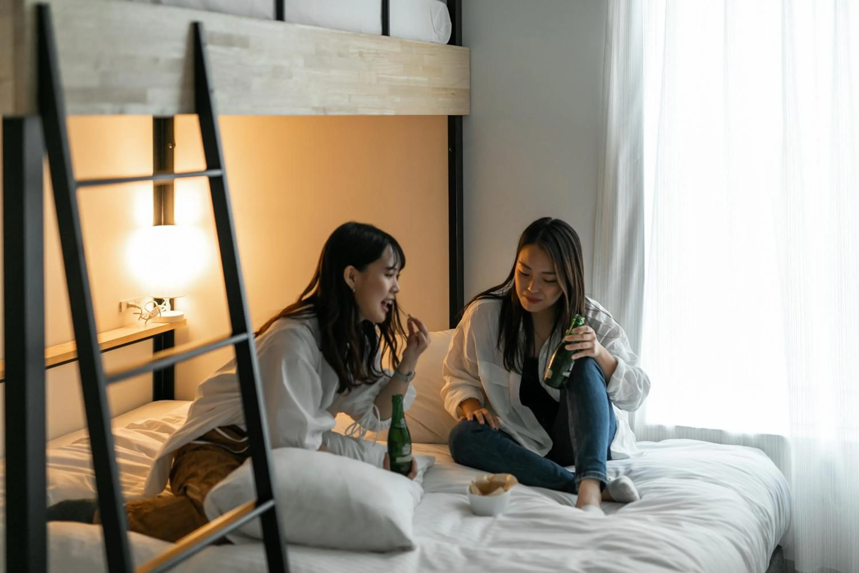 Living room, Bed in Imu Hotel Kyoto