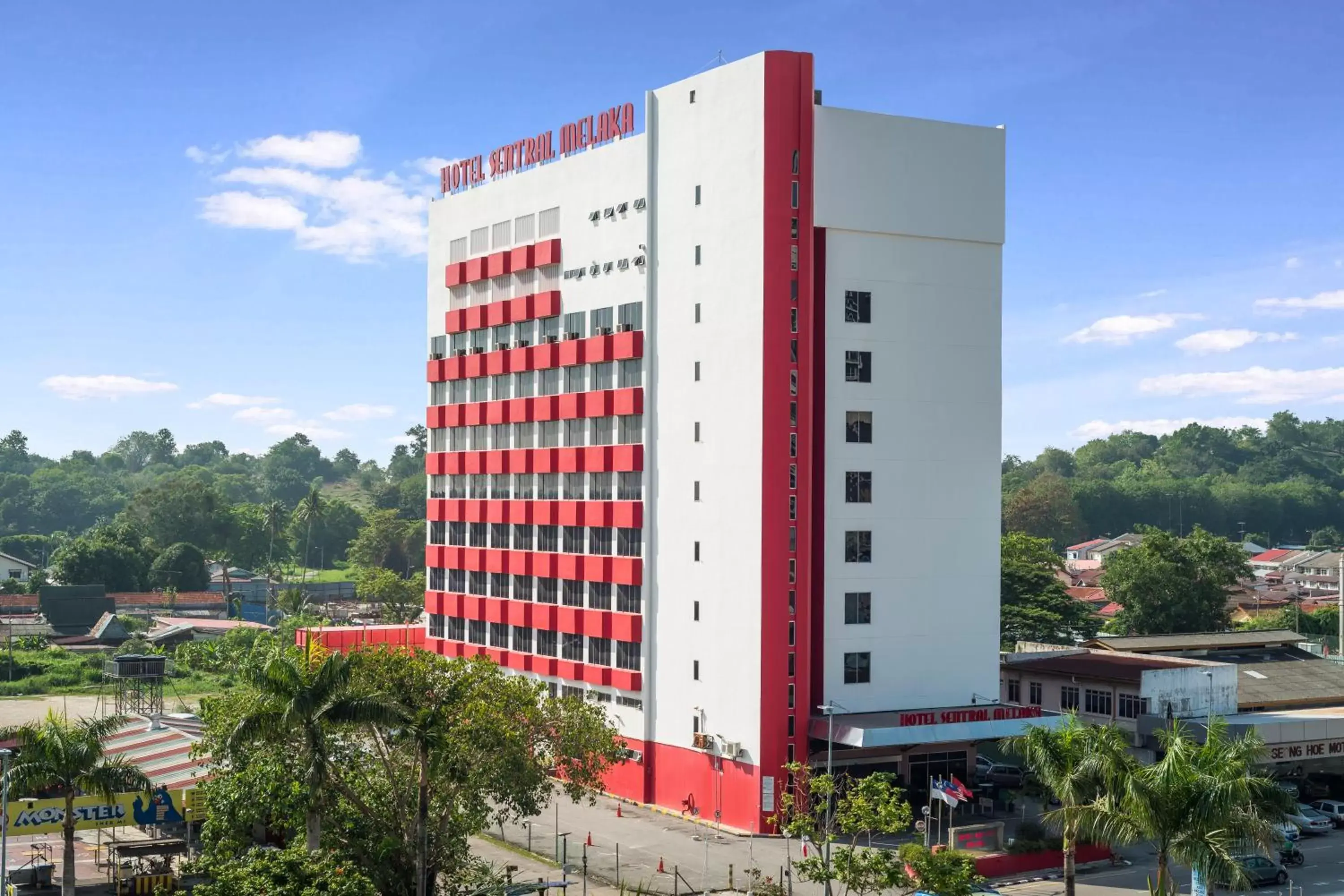 Facade/entrance, Property Building in Hotel Sentral Melaka @ City Centre