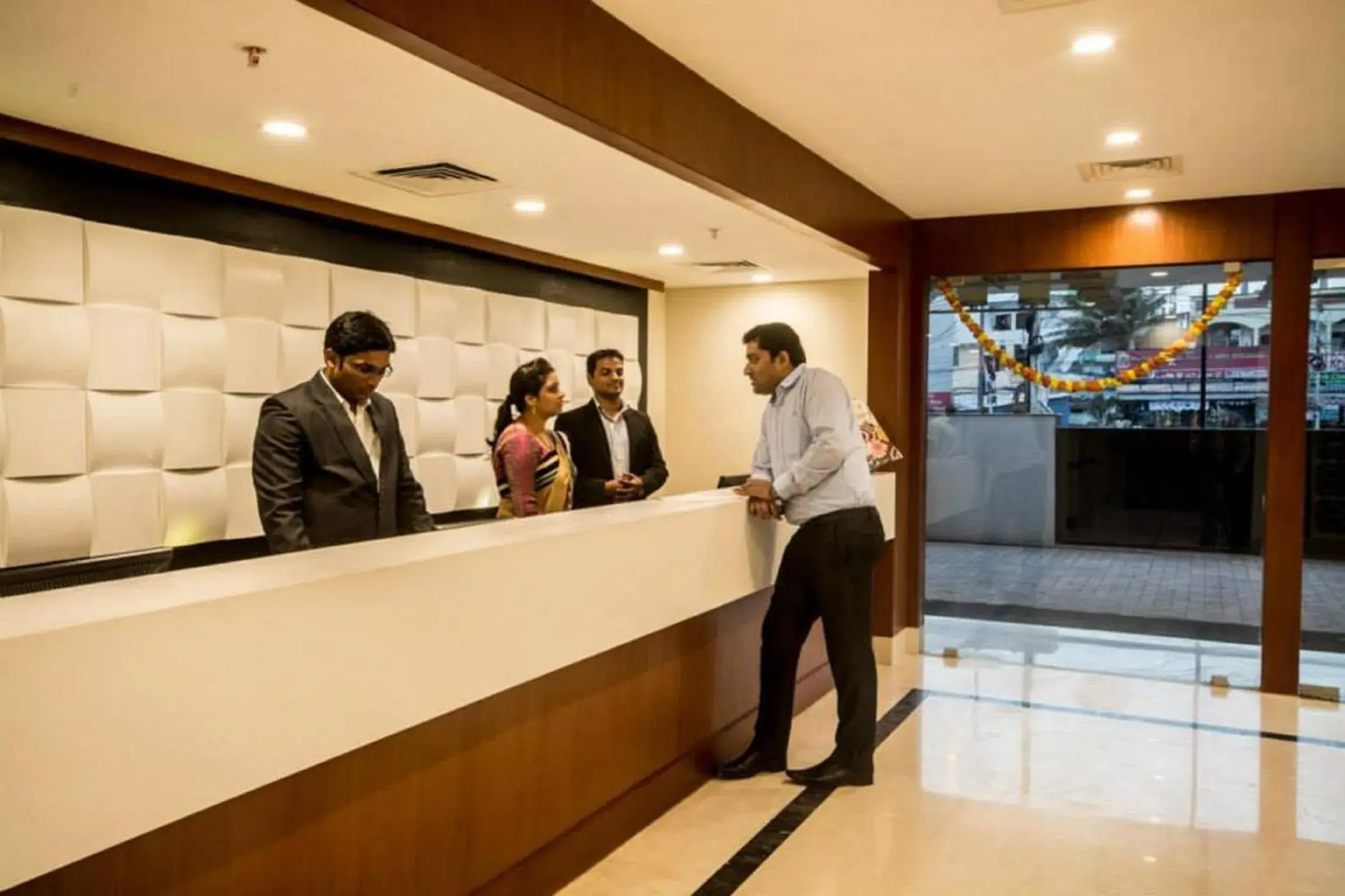 Lobby or reception in Siesta Hitech Hotel