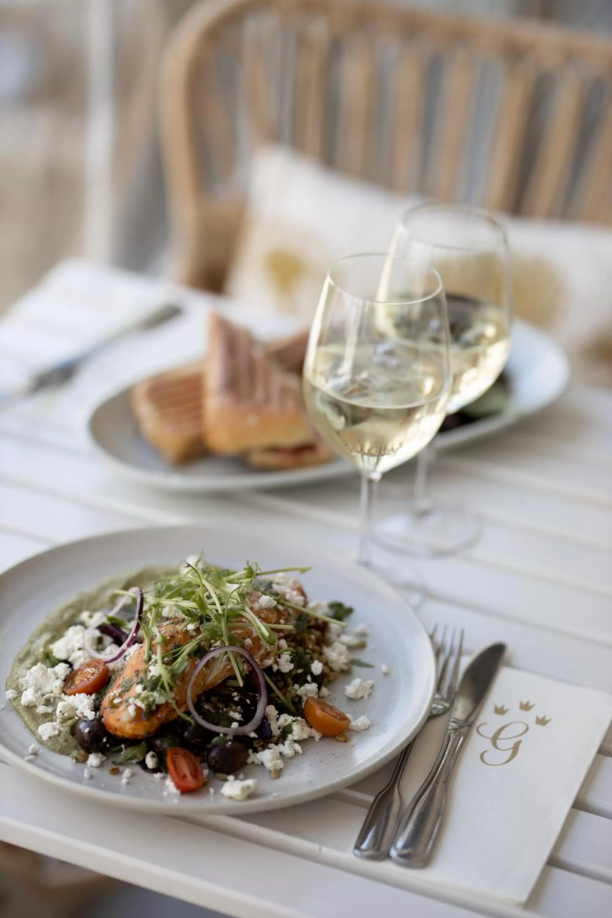 Food and drinks in Gränsö Slott Hotel & Spa