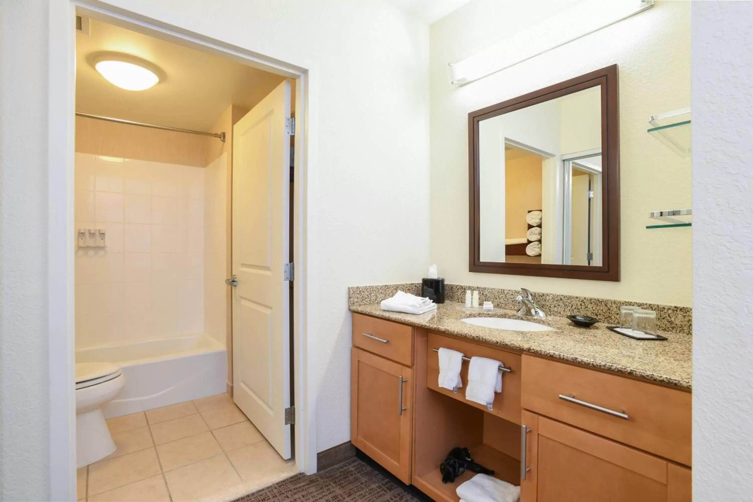 Photo of the whole room, Bathroom in Residence Inn Cincinnati North West Chester