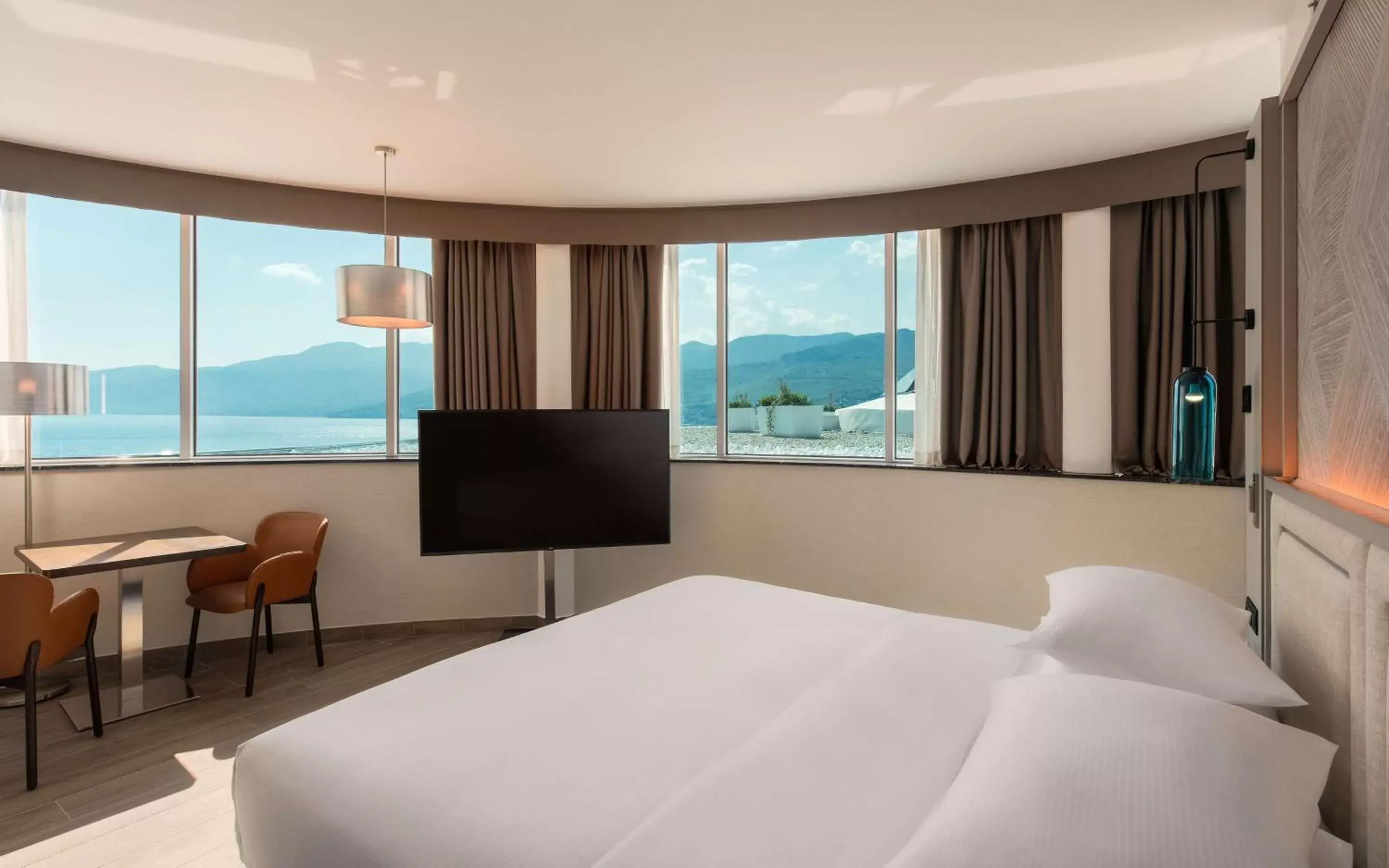 Executive King Room with Sea View in Hilton Rijeka Costabella Beach Resort And Spa Executive King Room with Sea View in Hilton Rijeka Costabella Beach Resort And Spa