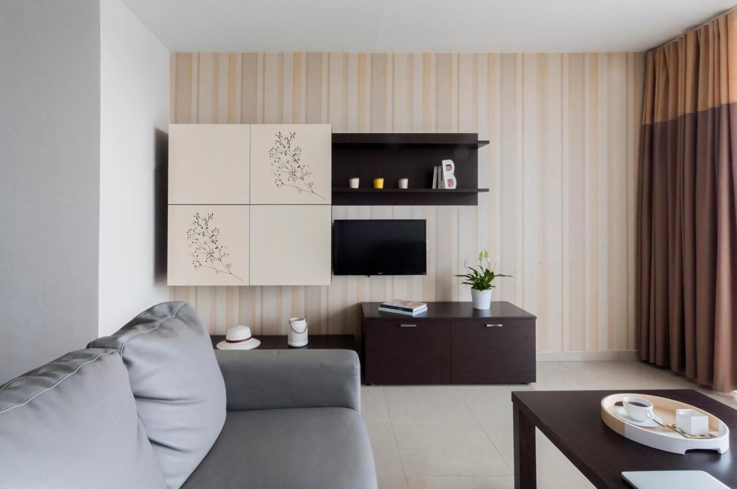 Living room in Blubay Apartments by ST Hotels