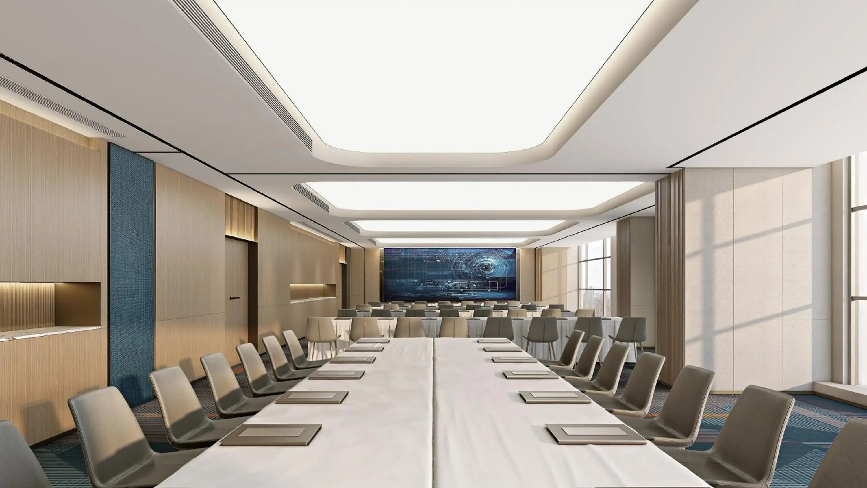 Meeting/conference room in Holiday Inn Express Shantou Chenghai