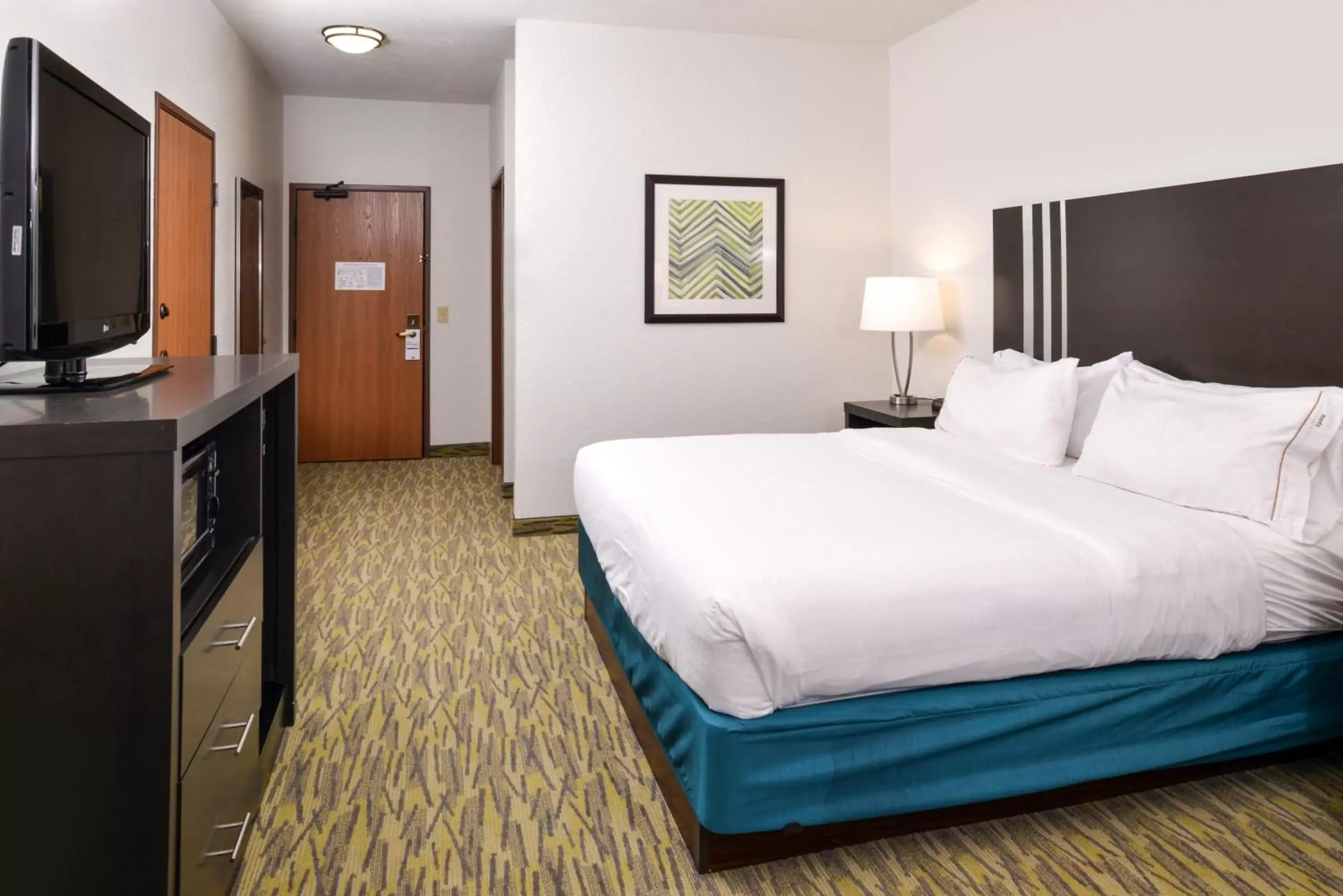 Photo of the whole room, Room Photo in Holiday Inn Express Hotel & Suites Omaha West, an IHG Hotel