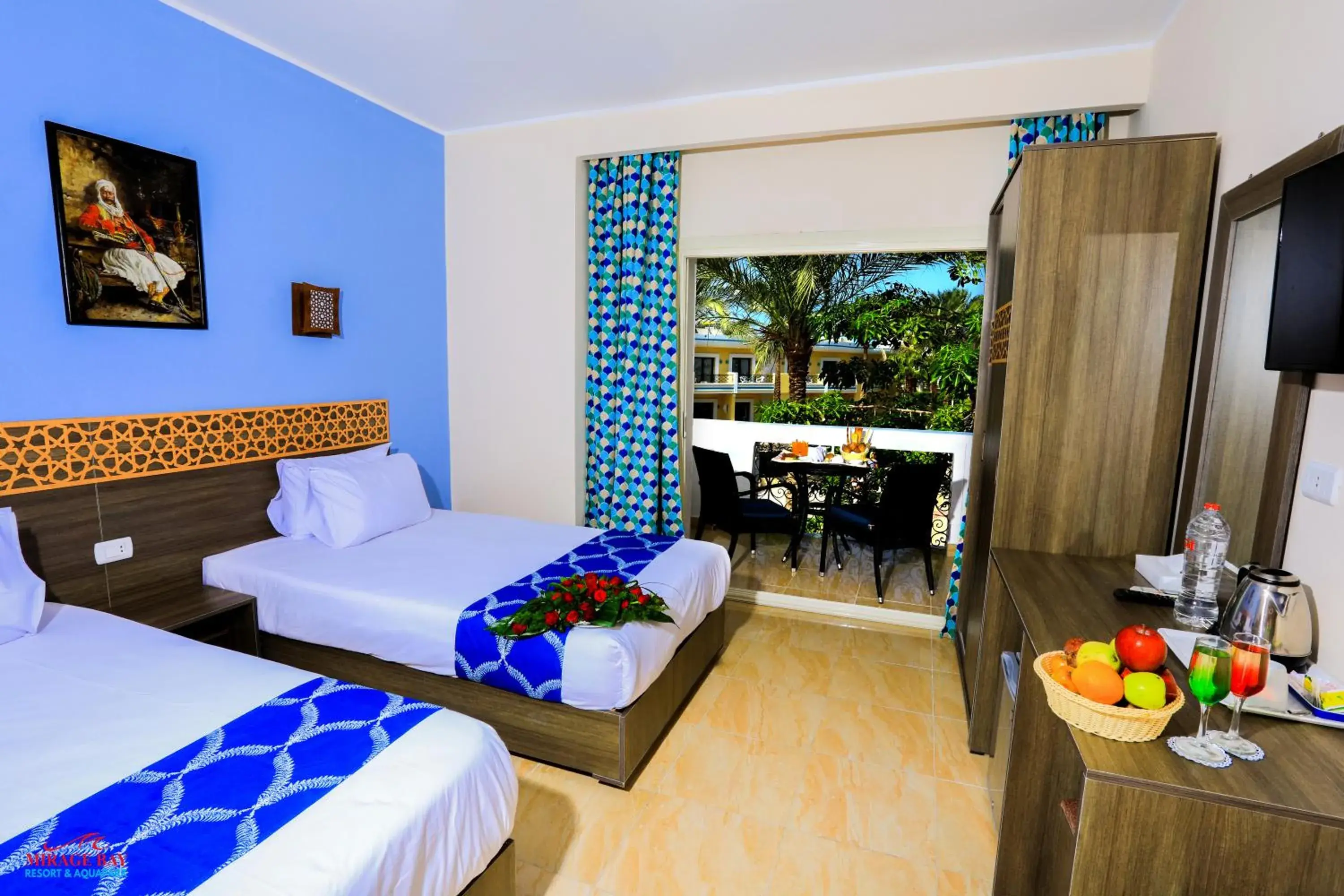 Bed in Mirage Bay Resort & Aqua Park