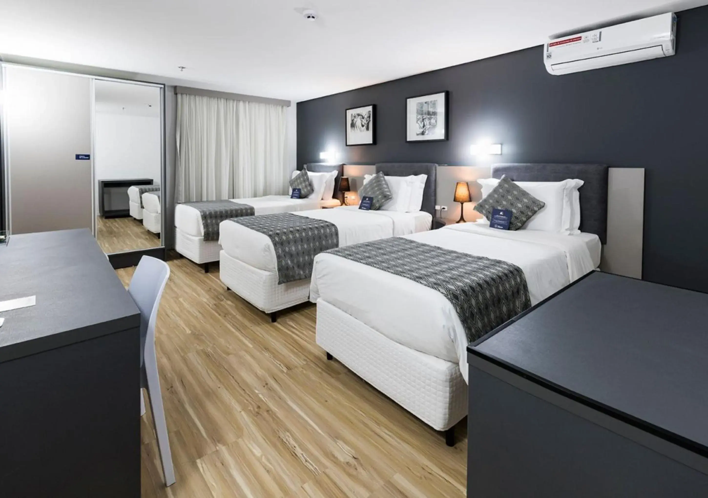 Bed in Sibara Flat Hotel & Convencoes