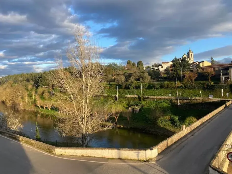 River view in Casa da Ponte, Coja