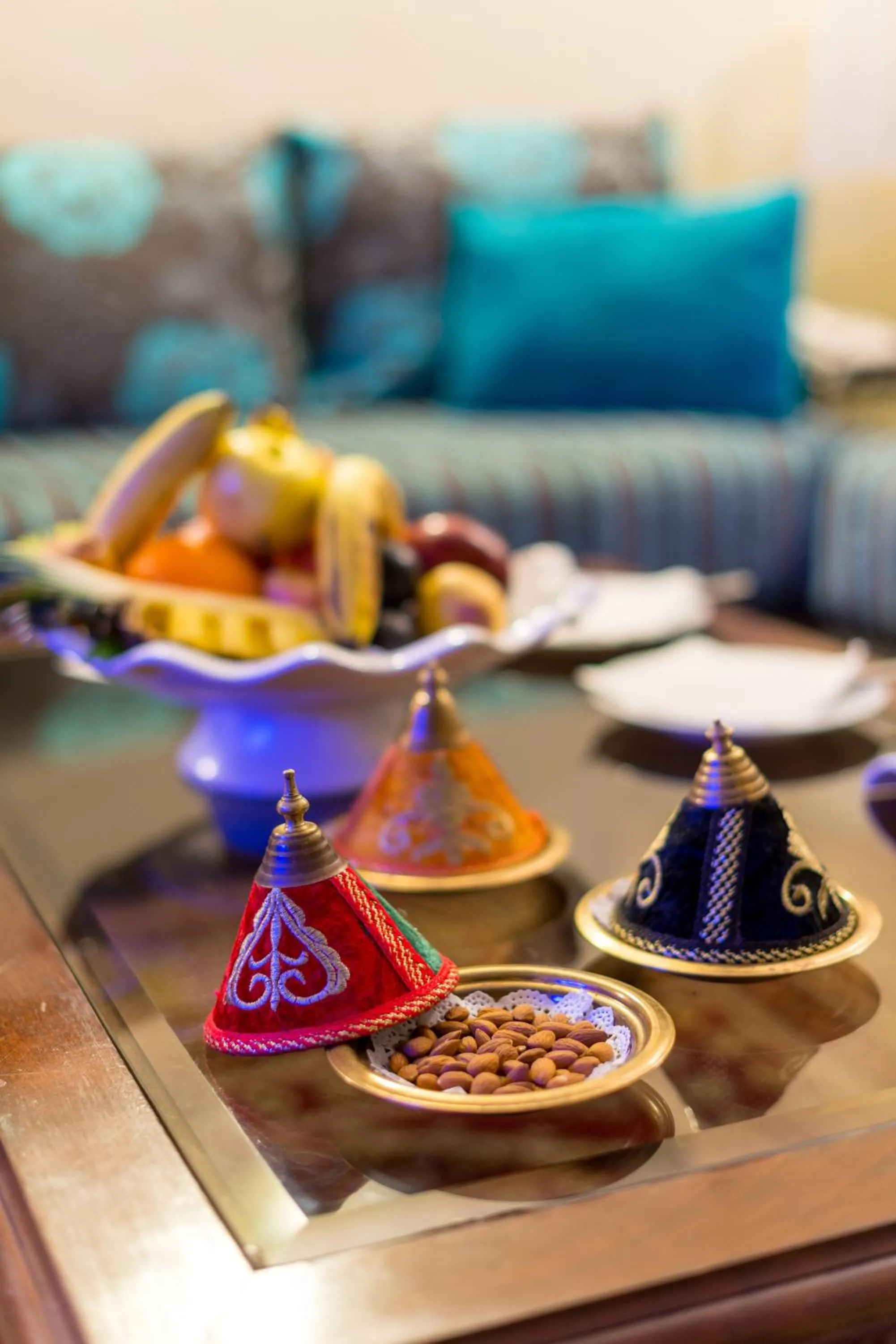 Decorative detail in Hotel Farah Marrakech