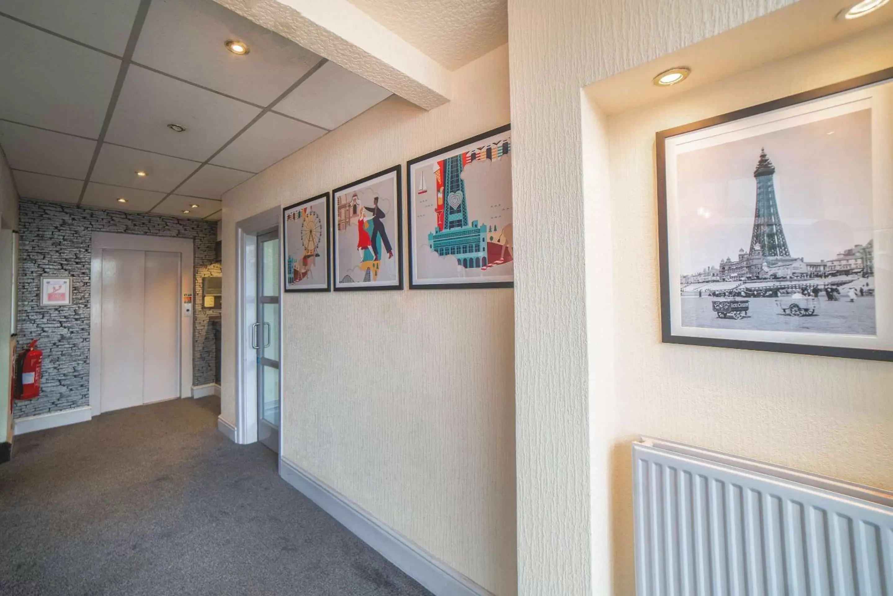 Lobby or reception in Comfort Inn Blackpool Gresham