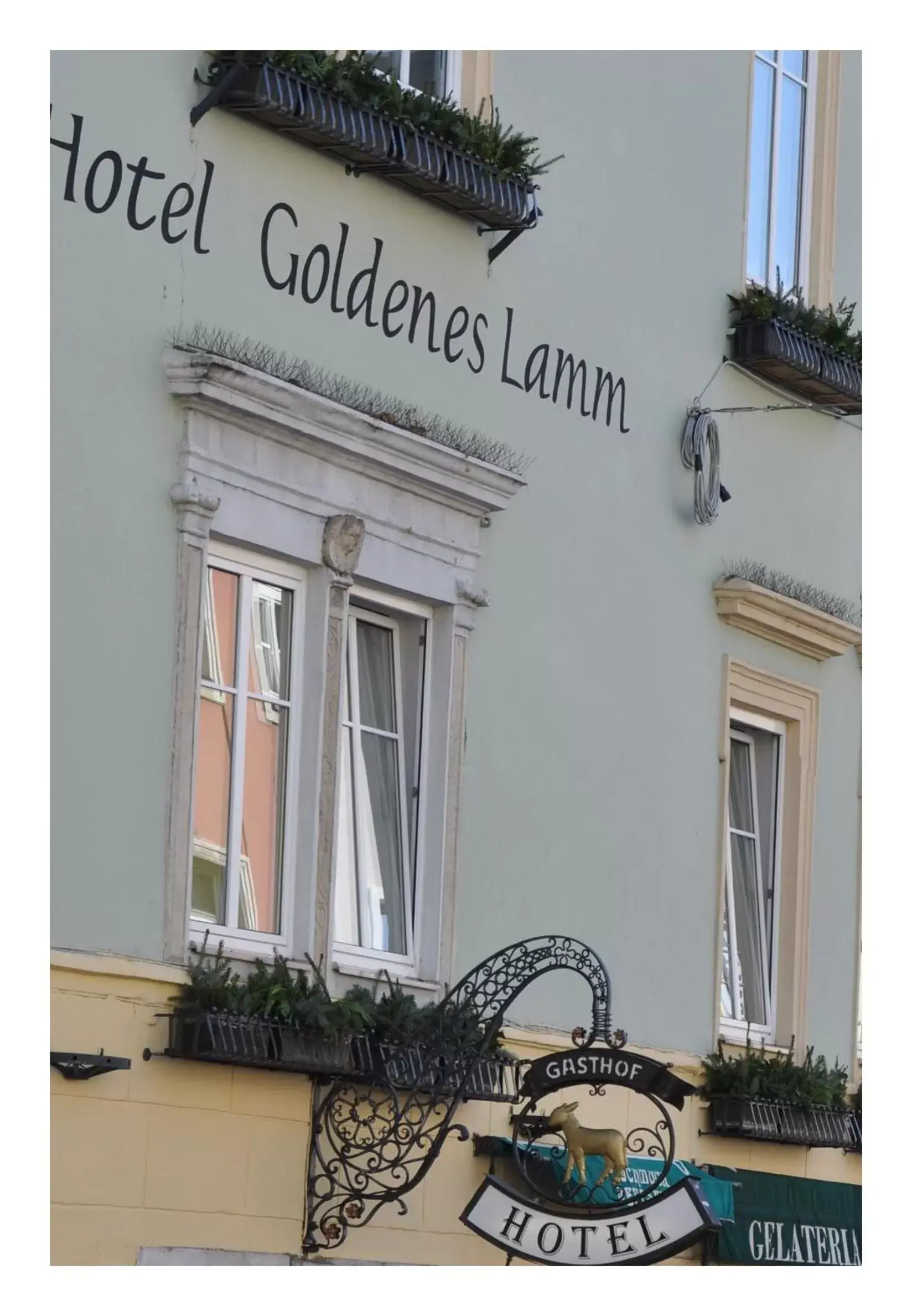 Facade/entrance, Property Building in Boutique Hotel Goldenes Lamm