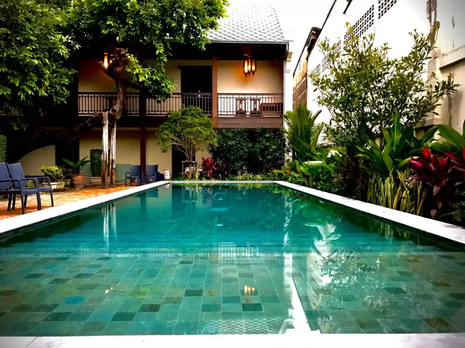 Garden, Swimming Pool in VILLA BANGKOK formerly VILLA PHRA SUMEN