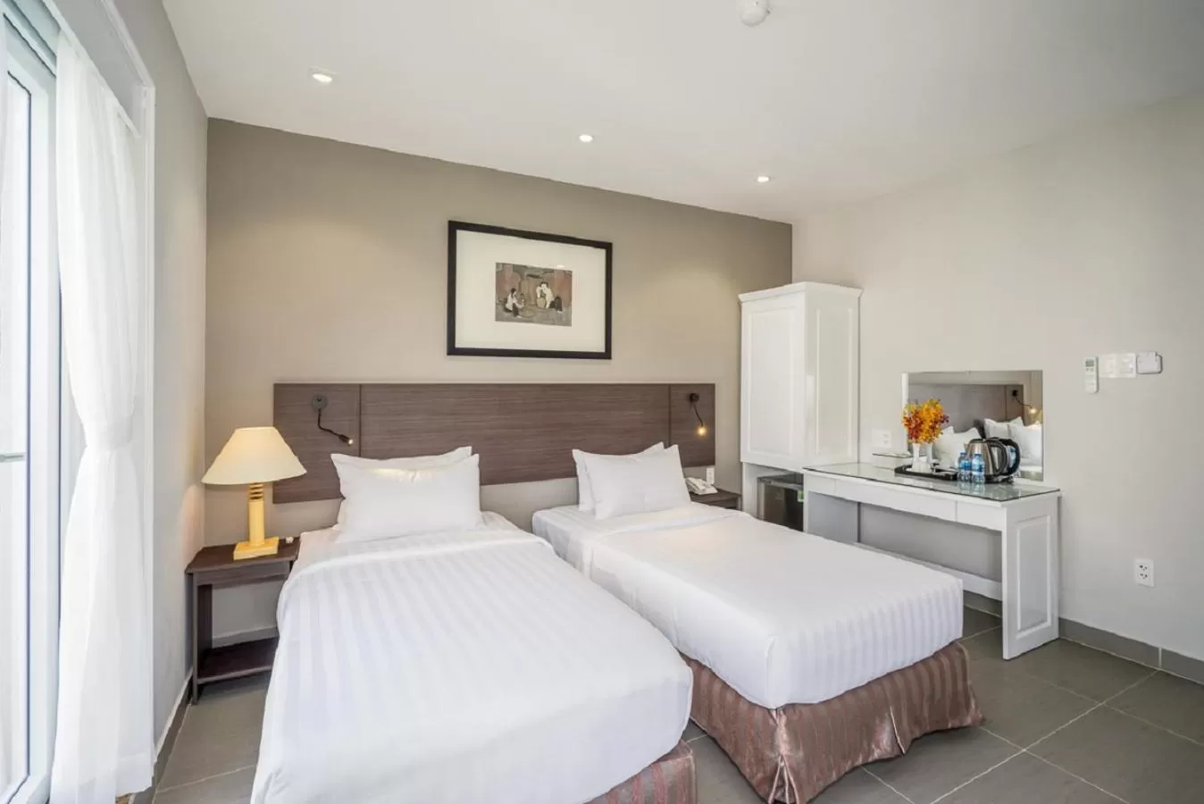 Bedroom, Bed in Park Hill Hotel - Phu My Hung