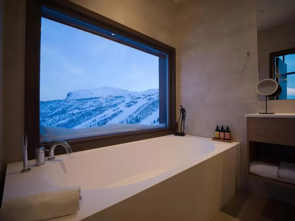 Bathroom in Skarsnuten Mountain Resort & SPA