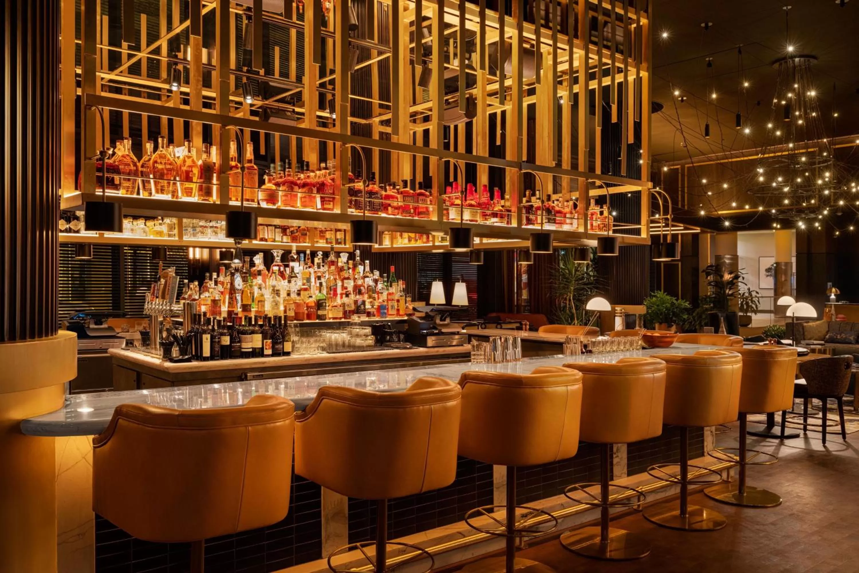 Lounge or bar in AC Hotel by Marriott Austin-University