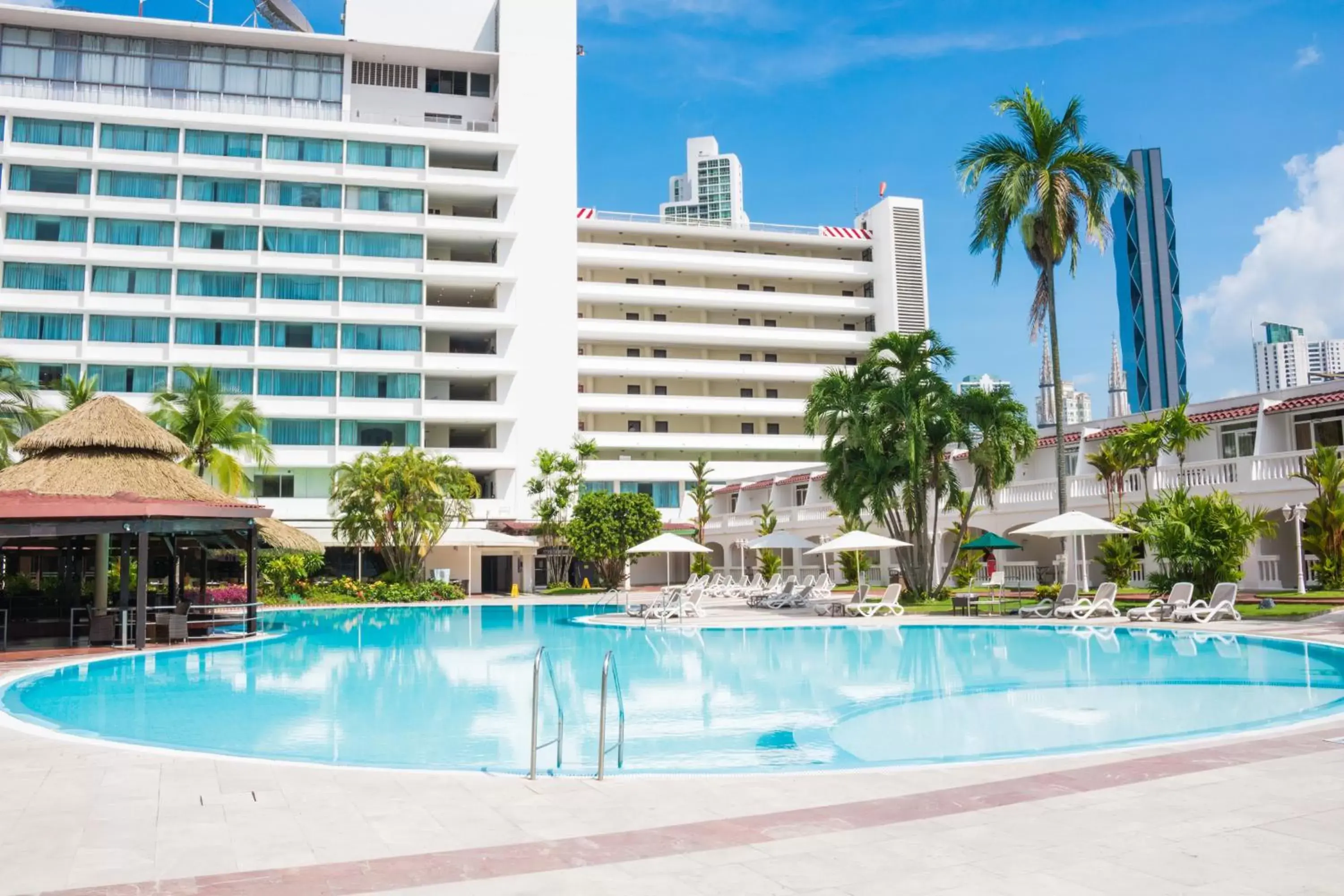 Patio, Swimming Pool in Hotel El Panama by Faranda Grand, a member of Radisson Individuals