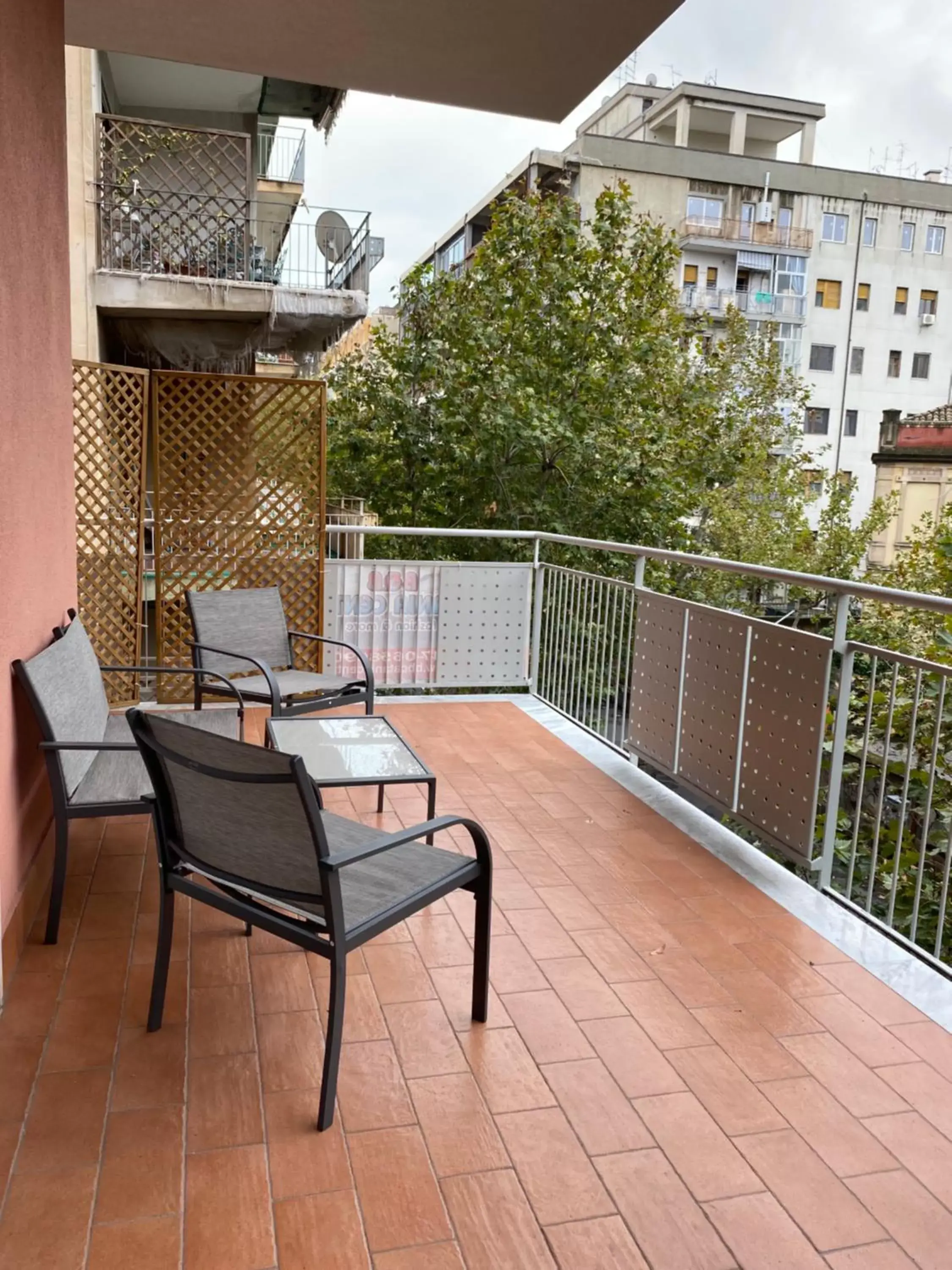 Balcony/Terrace in B&B CATANIA CENTRO - Charme & More