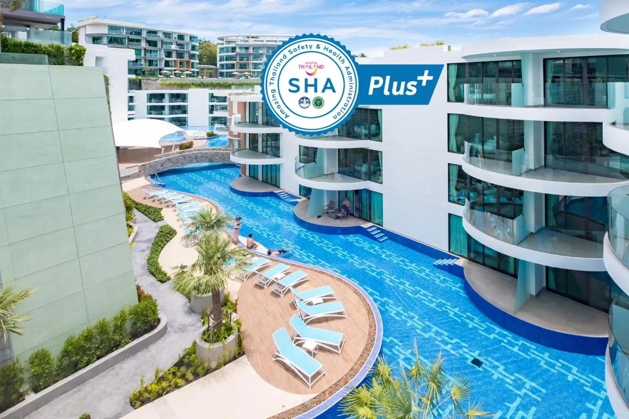 Property building, Pool View in Lets Phuket Twin Sands Resort & Spa-SHA Extra Plus