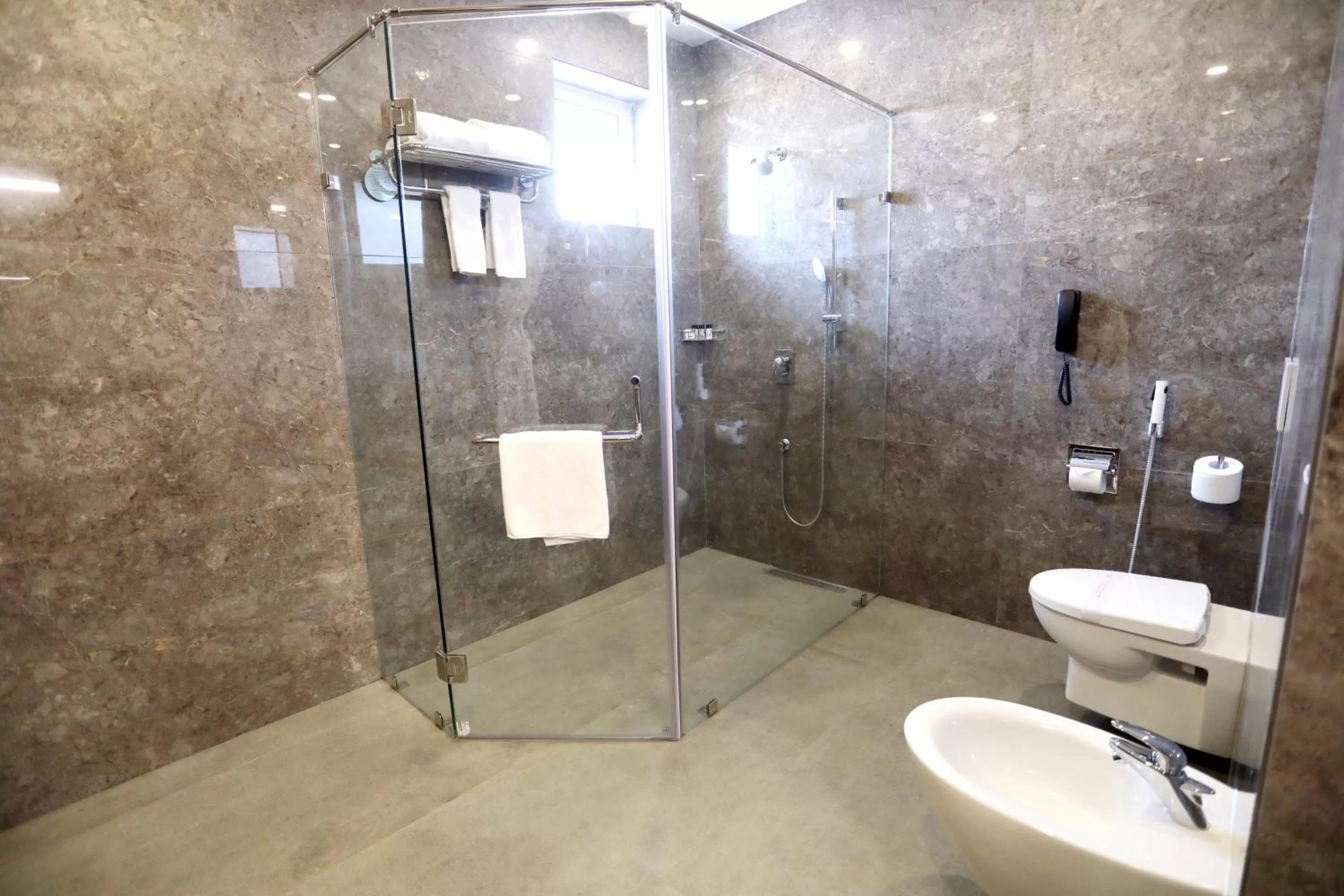 Shower in Ramada Jamshedpur Bistupur