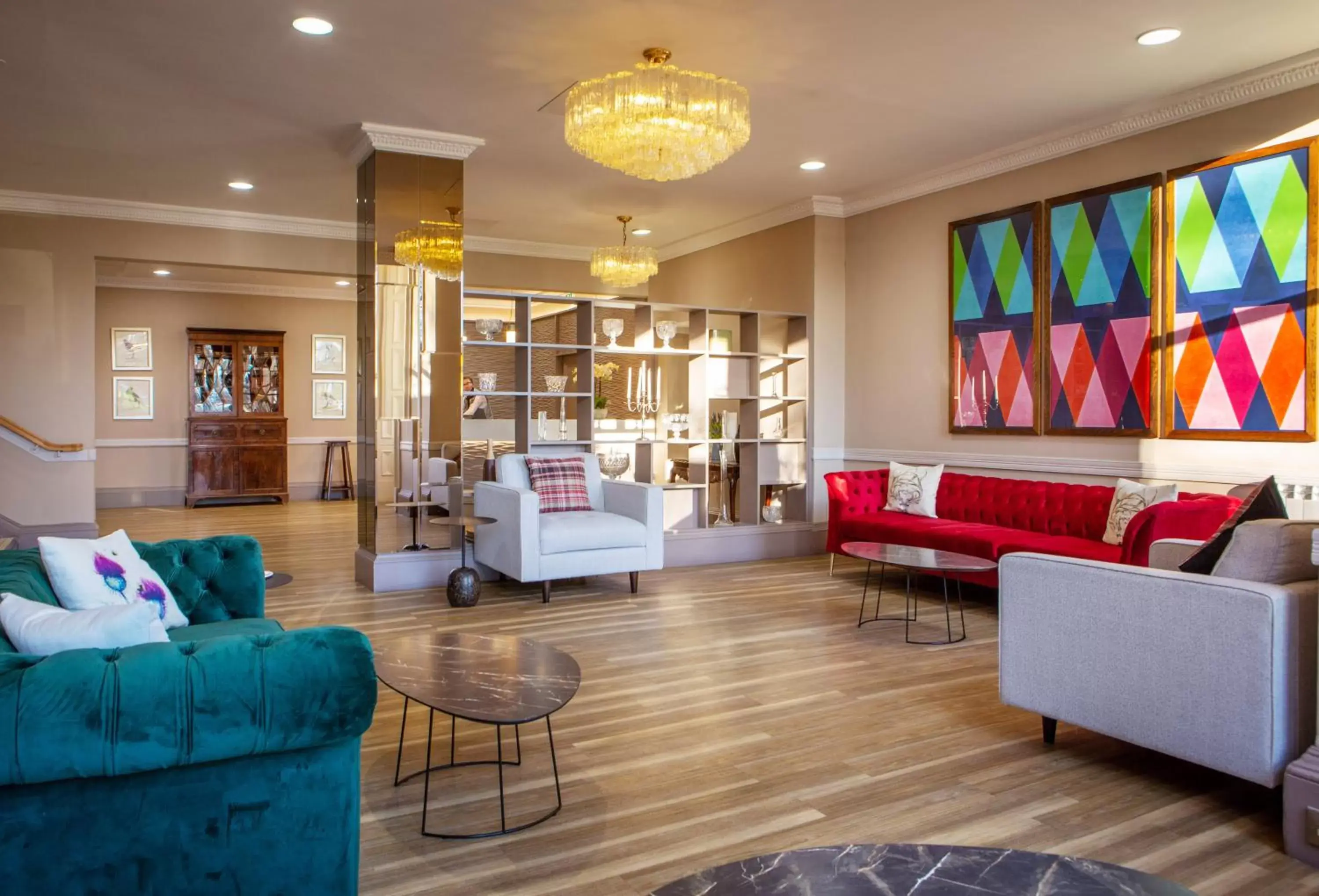 Lobby or reception, Seating Area in The Bruntsfield Hotel