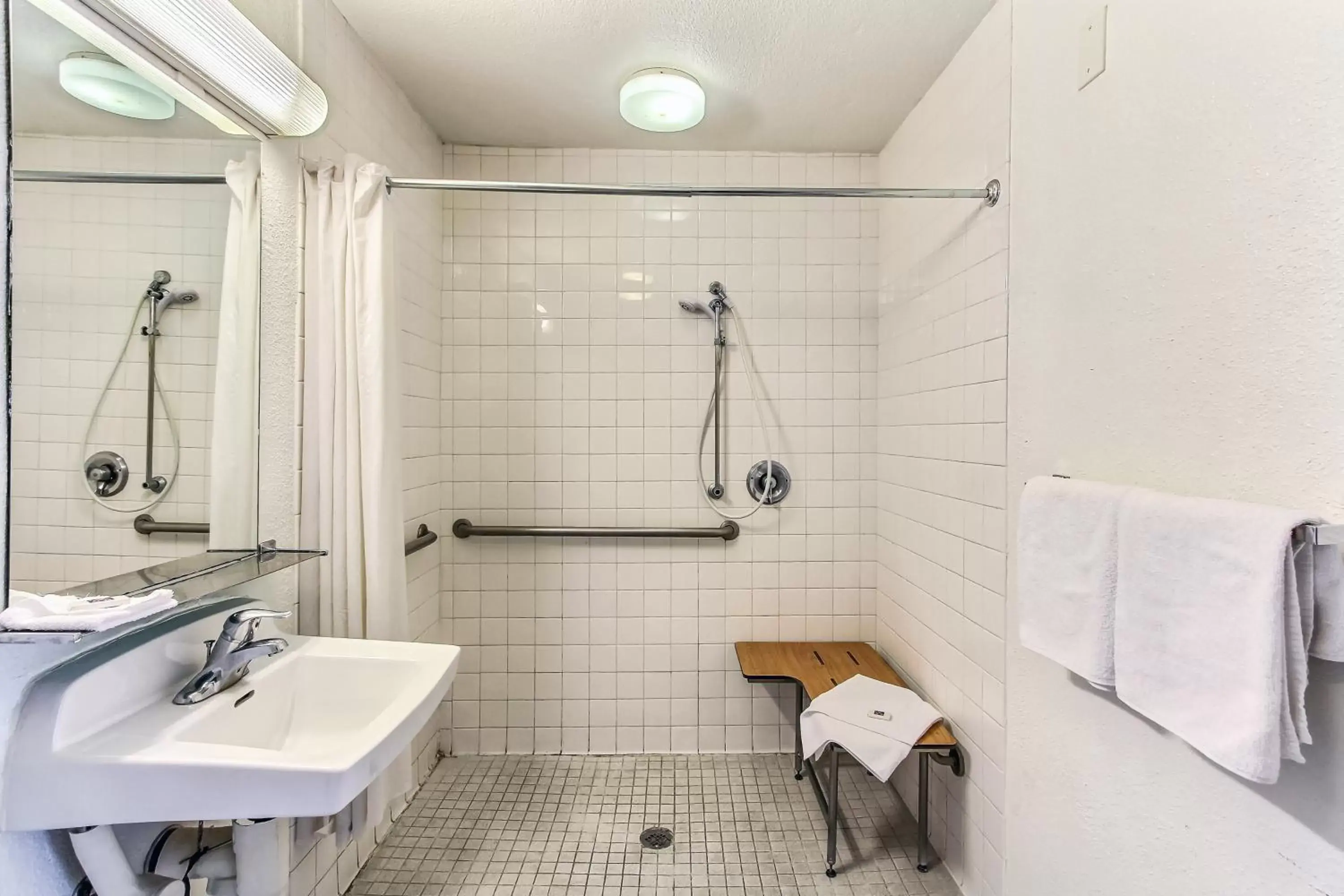 Bathroom in Motel 6-Santa Clara, CA