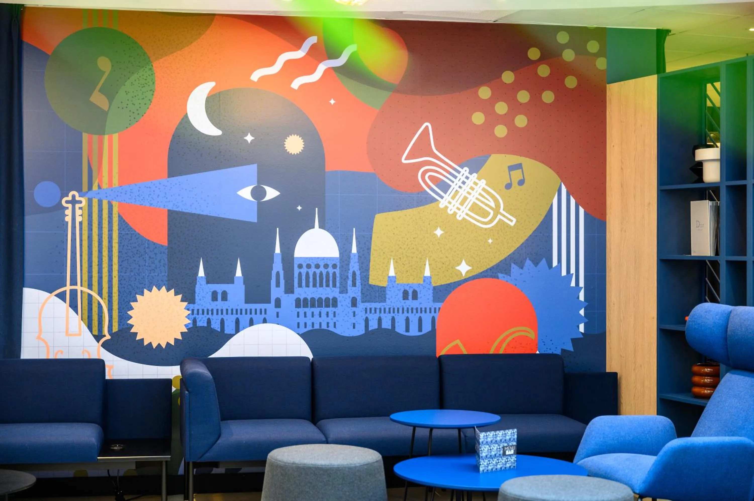 Lobby or reception in Ibis Budapest Centrum