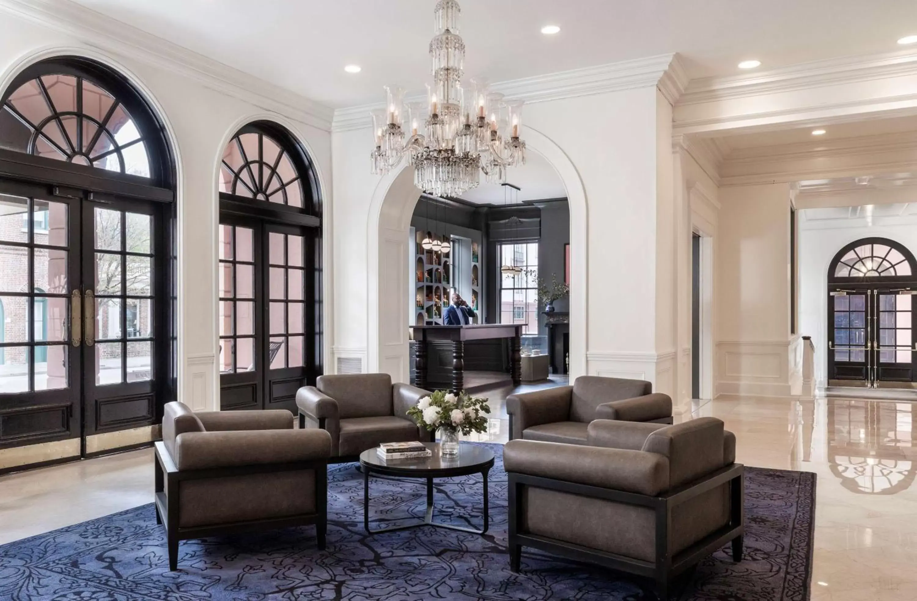 Lobby or reception, Lobby/Reception in Mills House Charleston, Curio Collection by Hilton