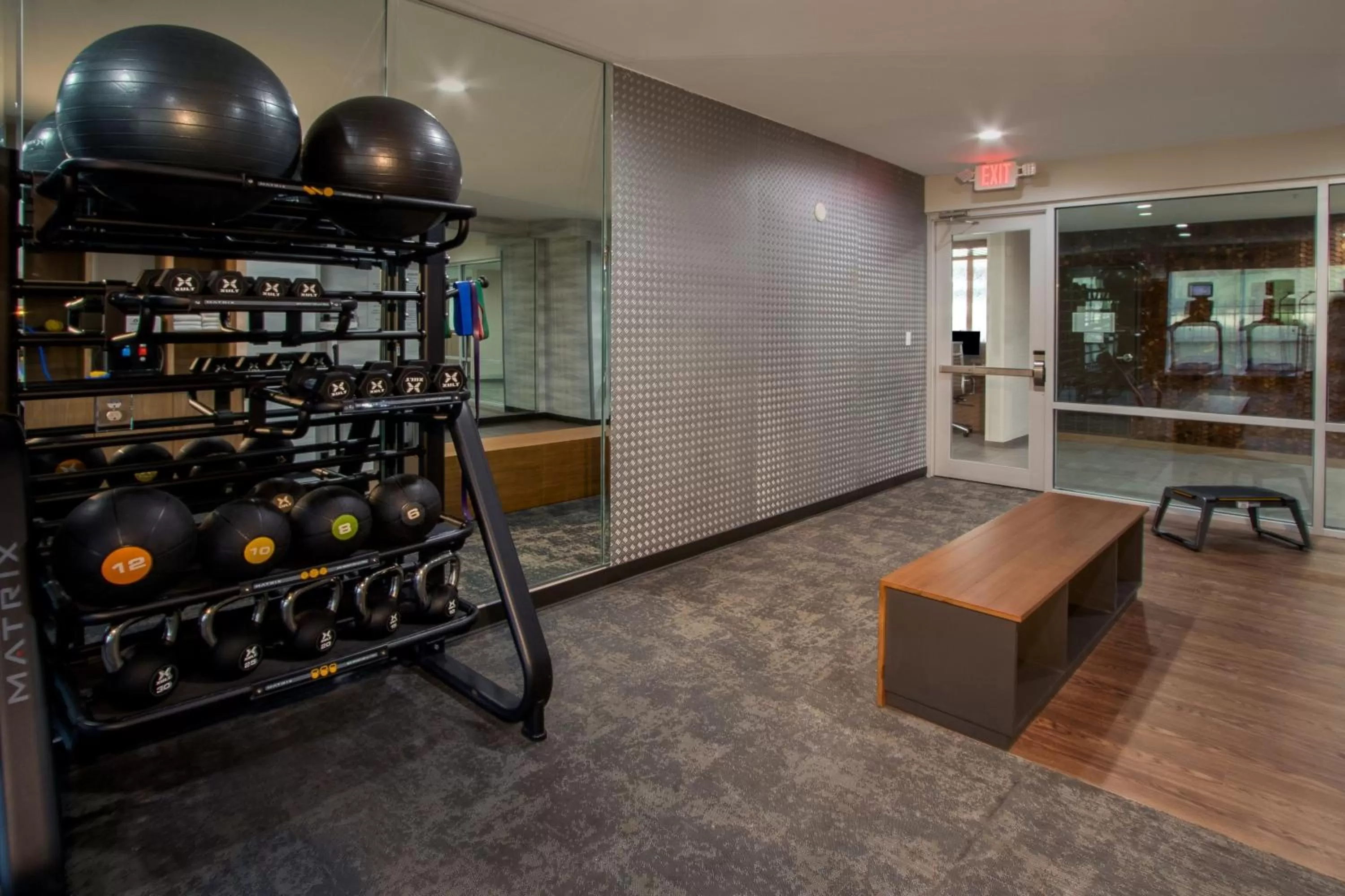 Fitness centre/facilities in Fairfield Inn & Suites Houston Katy
