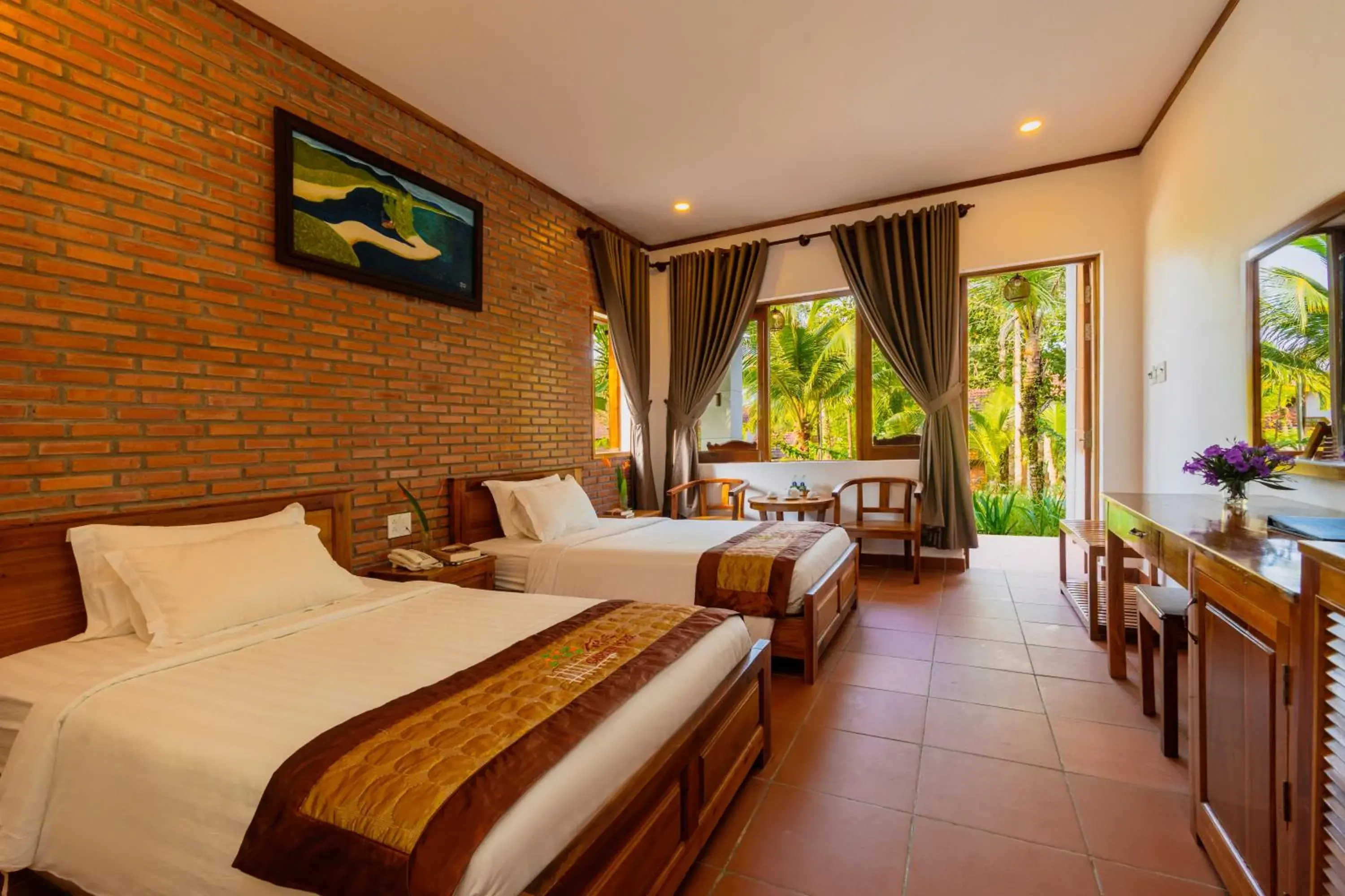 Bedroom in The Garden House Phu Quoc Resort