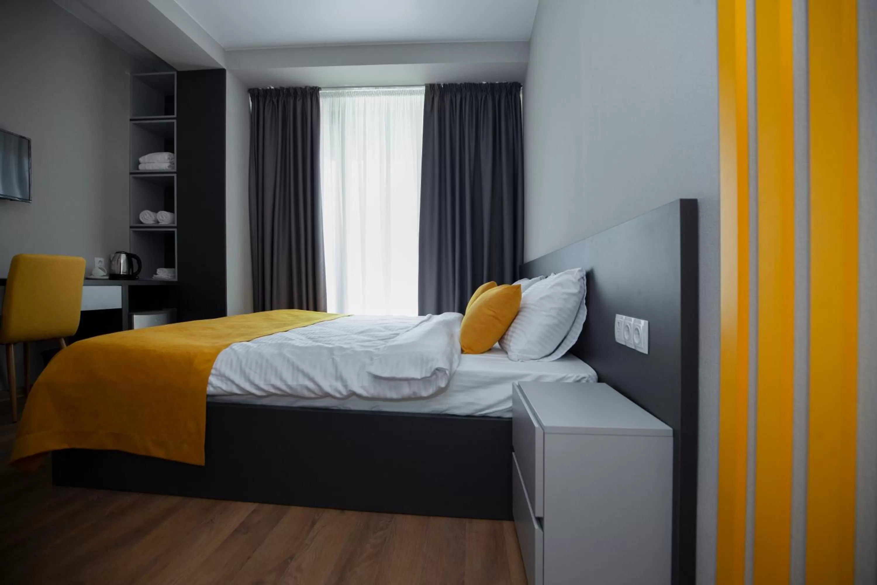 Photo of the whole room, Bed in Old City Boutique Hotel