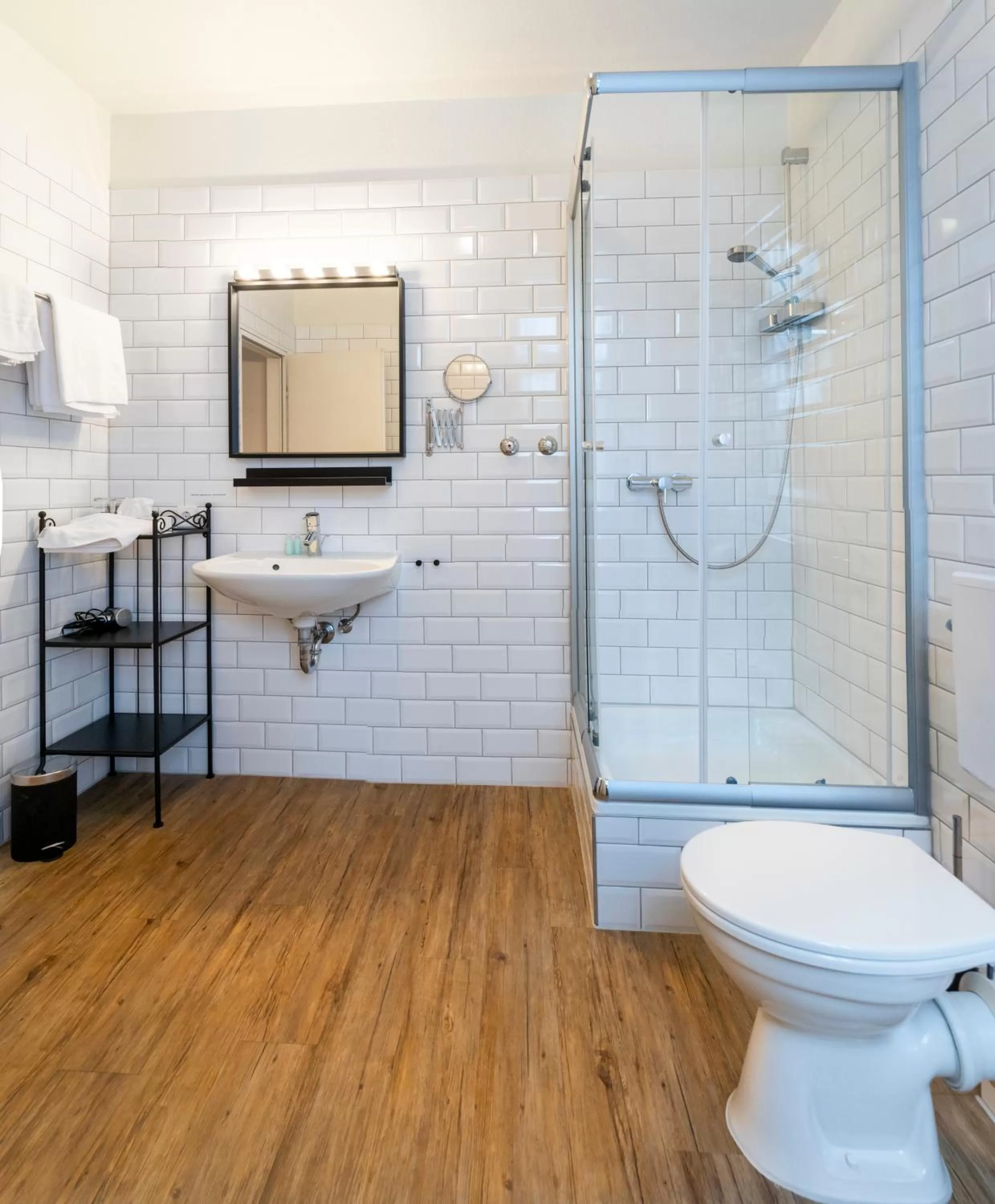 Bathroom in Hotel Beim Schupi Karlsruhe