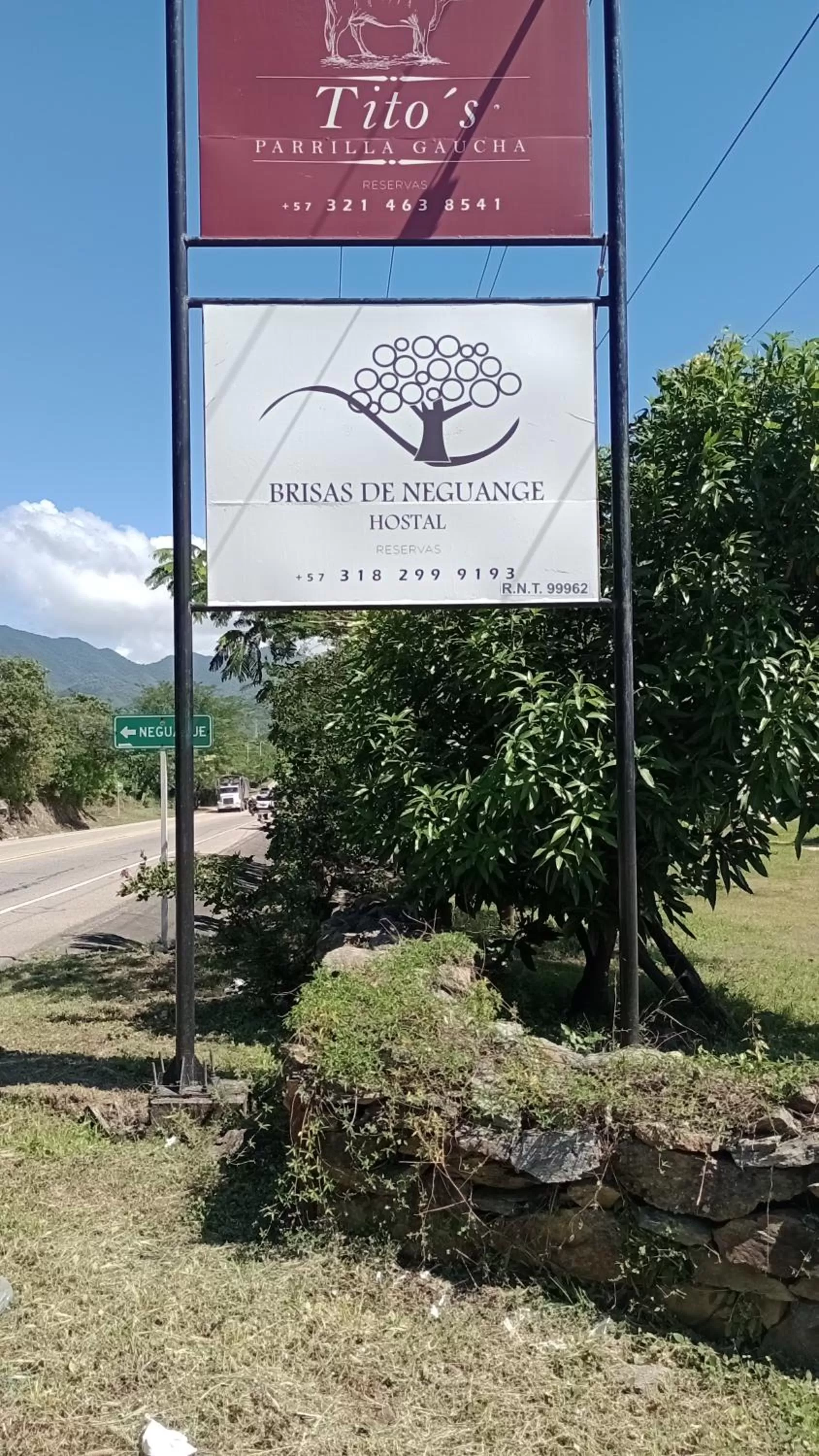 Property logo or sign in Hotel Brisas De Neguanje