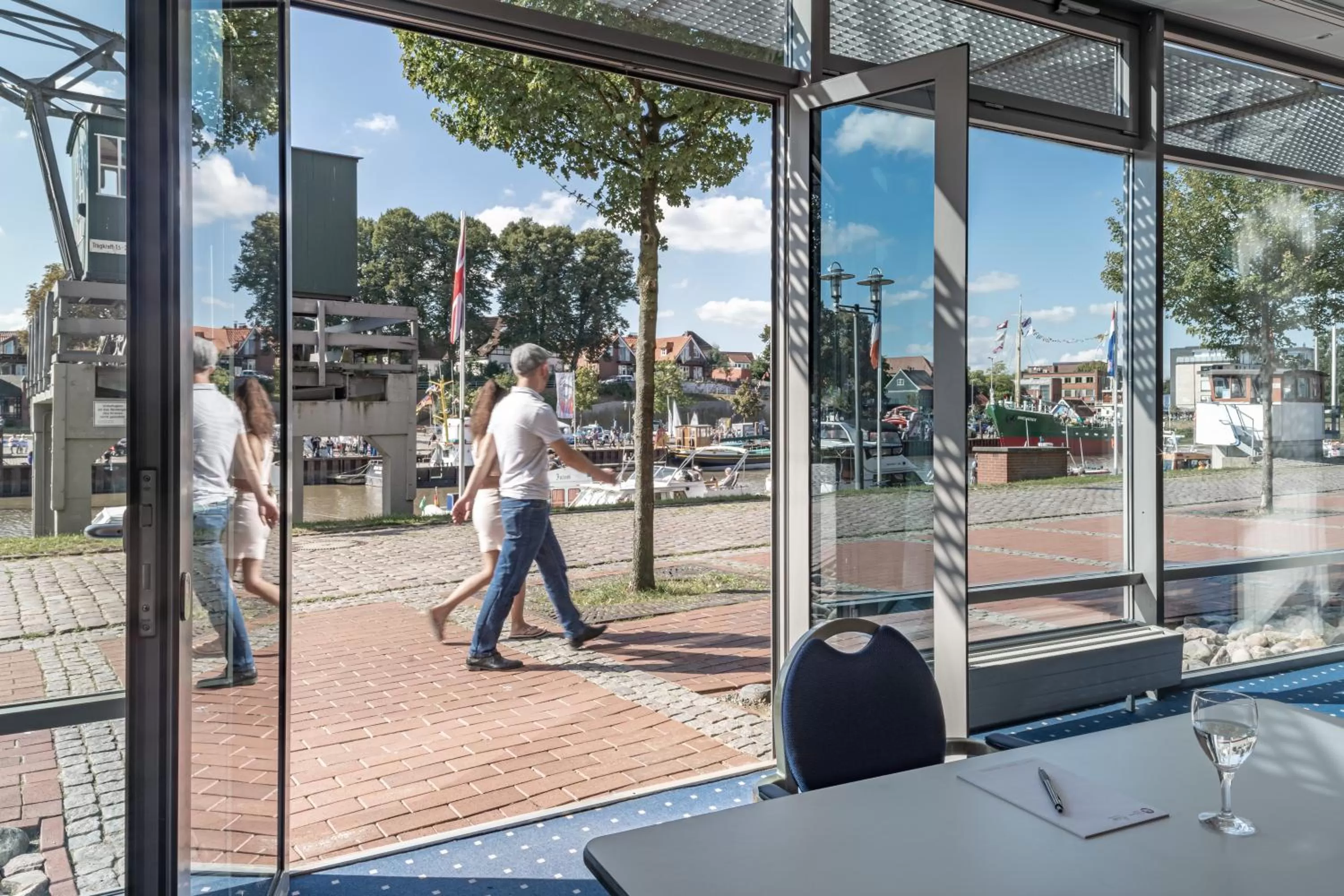 View (from property/room) in Hotel Stadthafen Stade