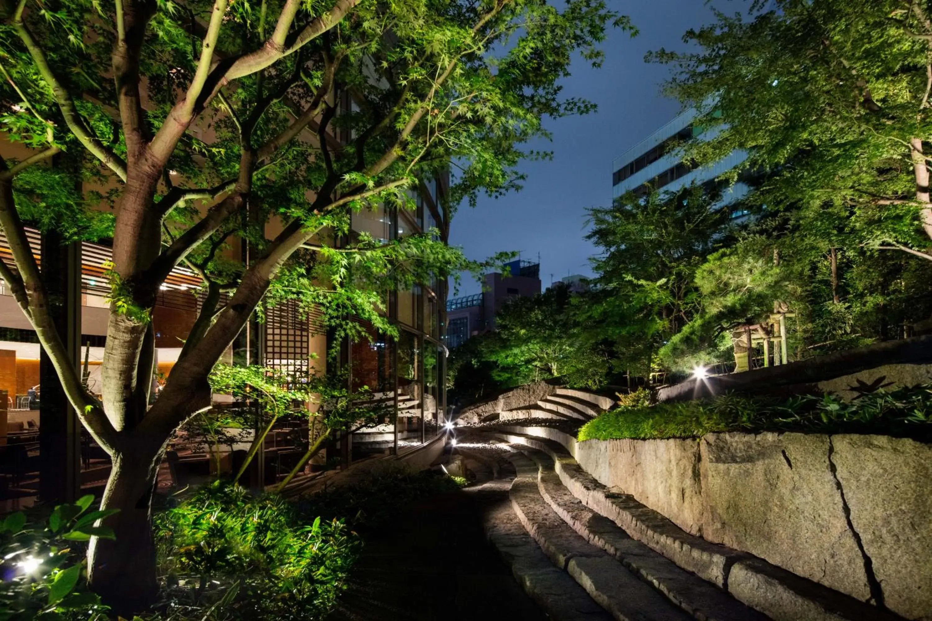 Garden in Cerulean Tower Tokyu Hotel, A Pan Pacific Partner Hotel