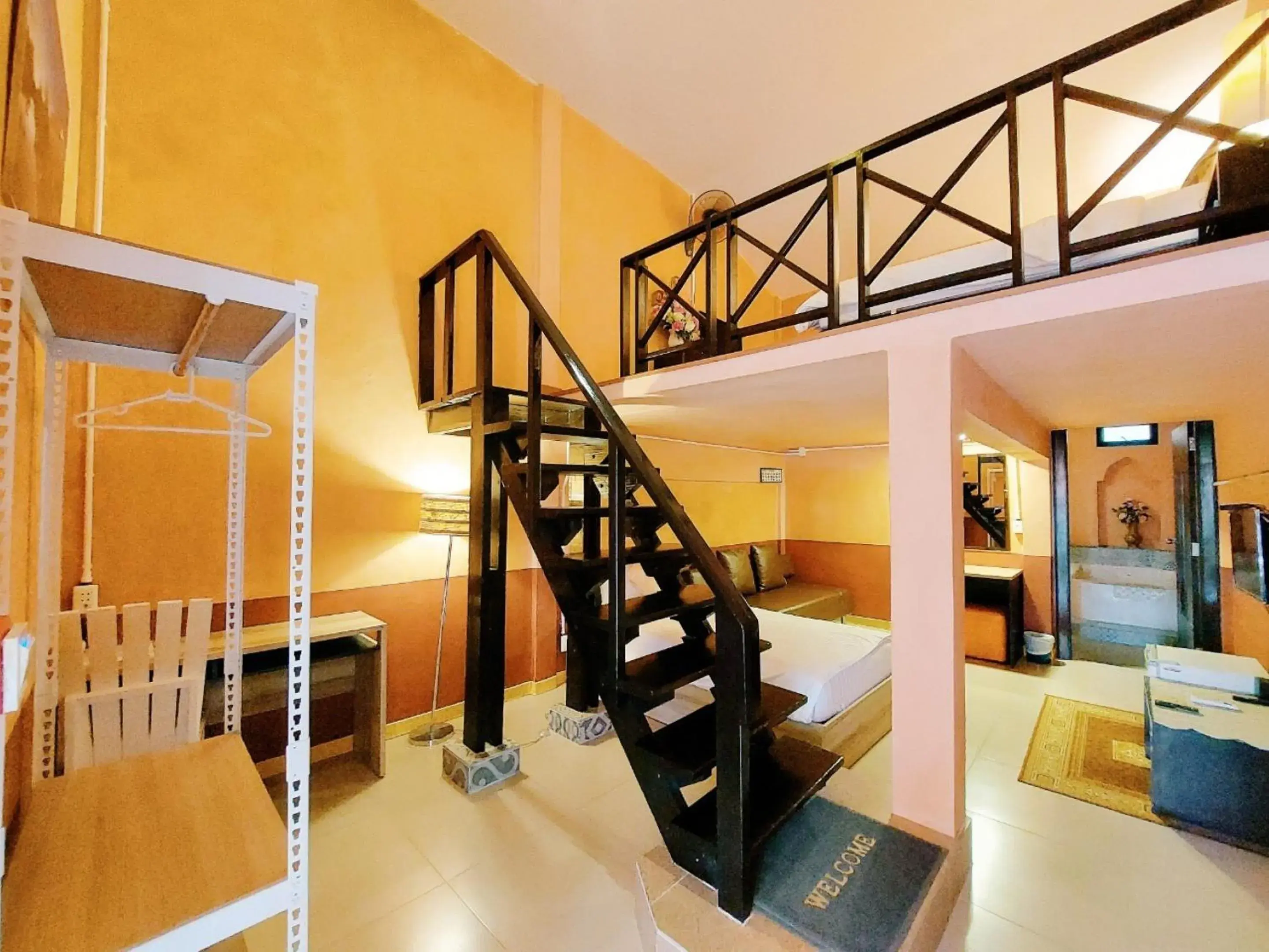 Photo of the whole room in Retro Box Hotel Chumphon Photo of the whole room in Retro Box Hotel Chumphon