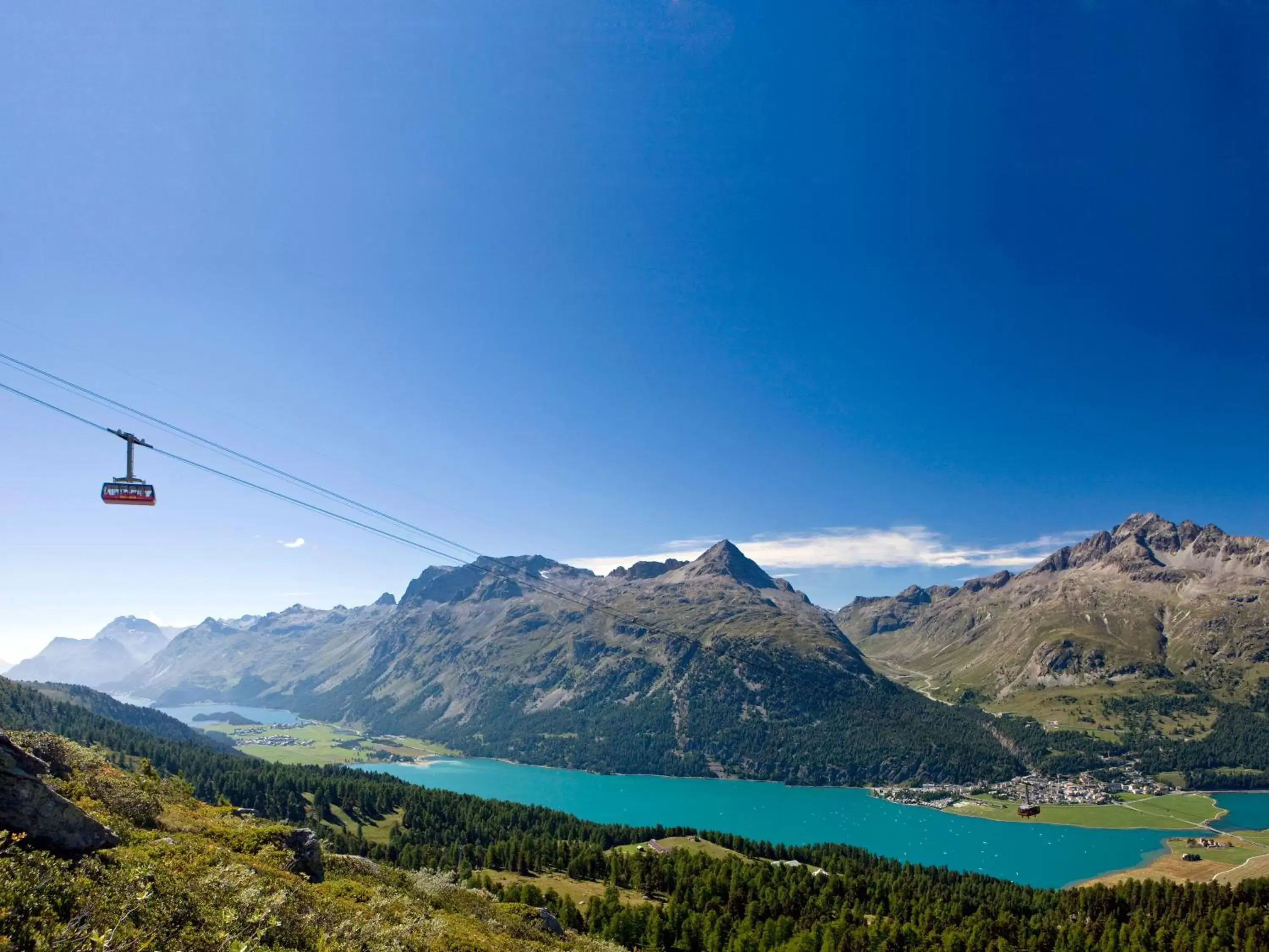 Area and facilities, Mountain View in Hotel Schweizerhof Pontresina