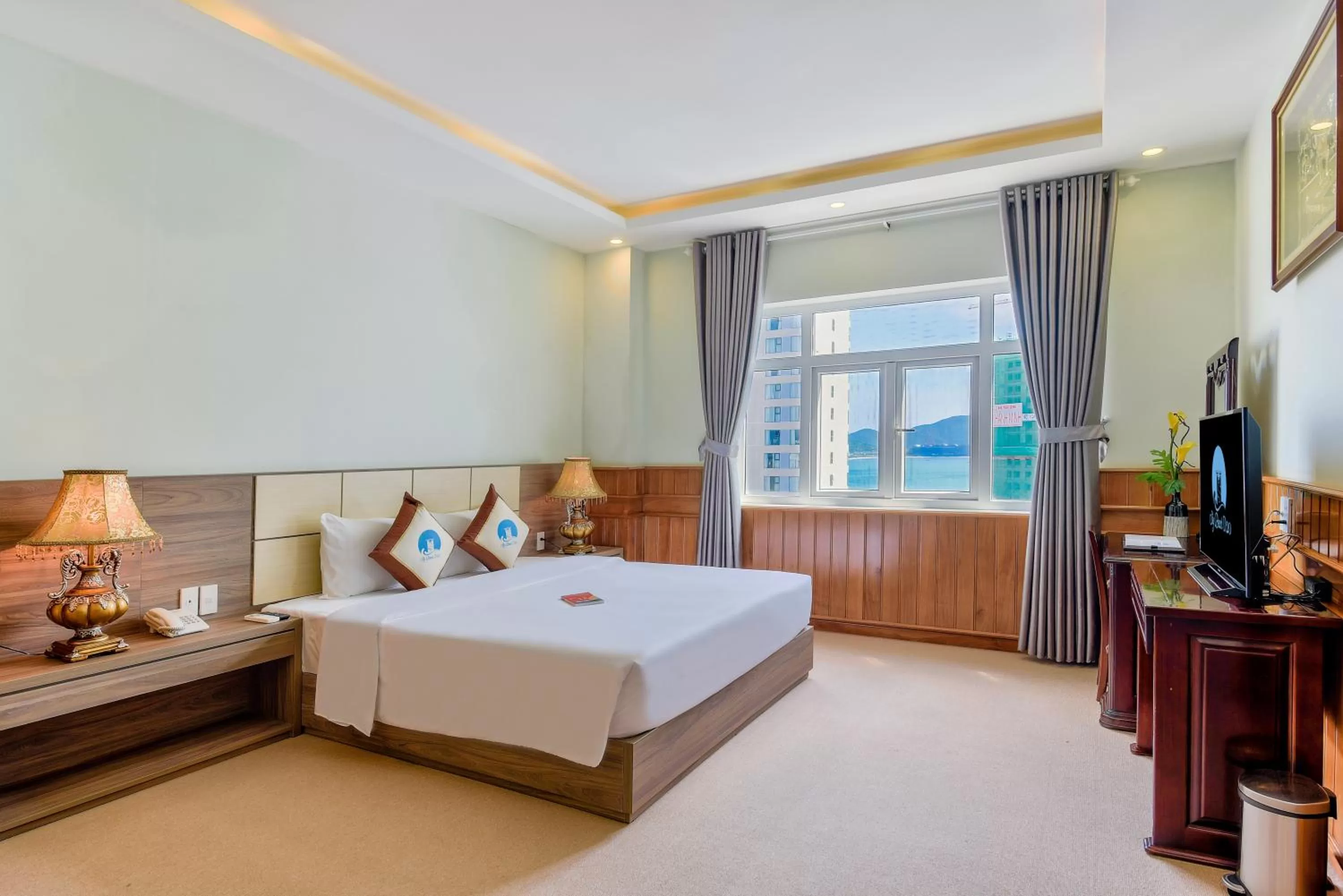 City view, Bed in Sky Beach D20 Nha Trang