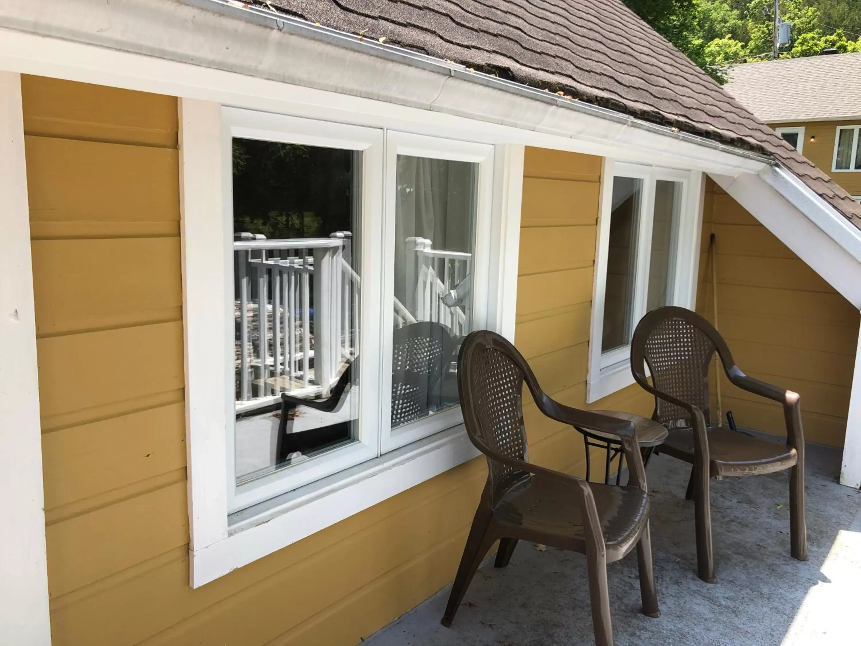 Balcony/Terrace in Auberge sur la Côte