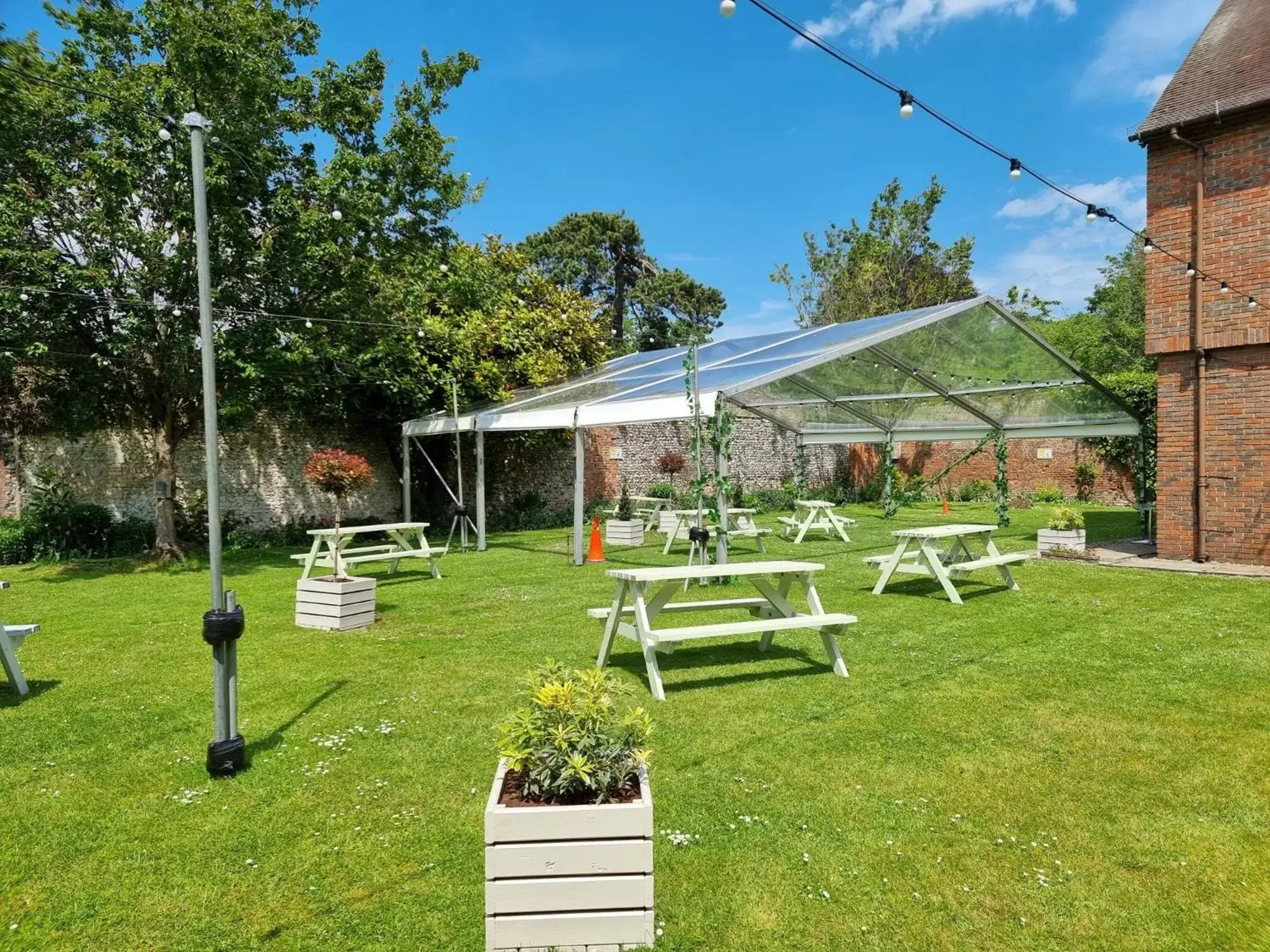 Garden in The Coach House at Missenden Abbey