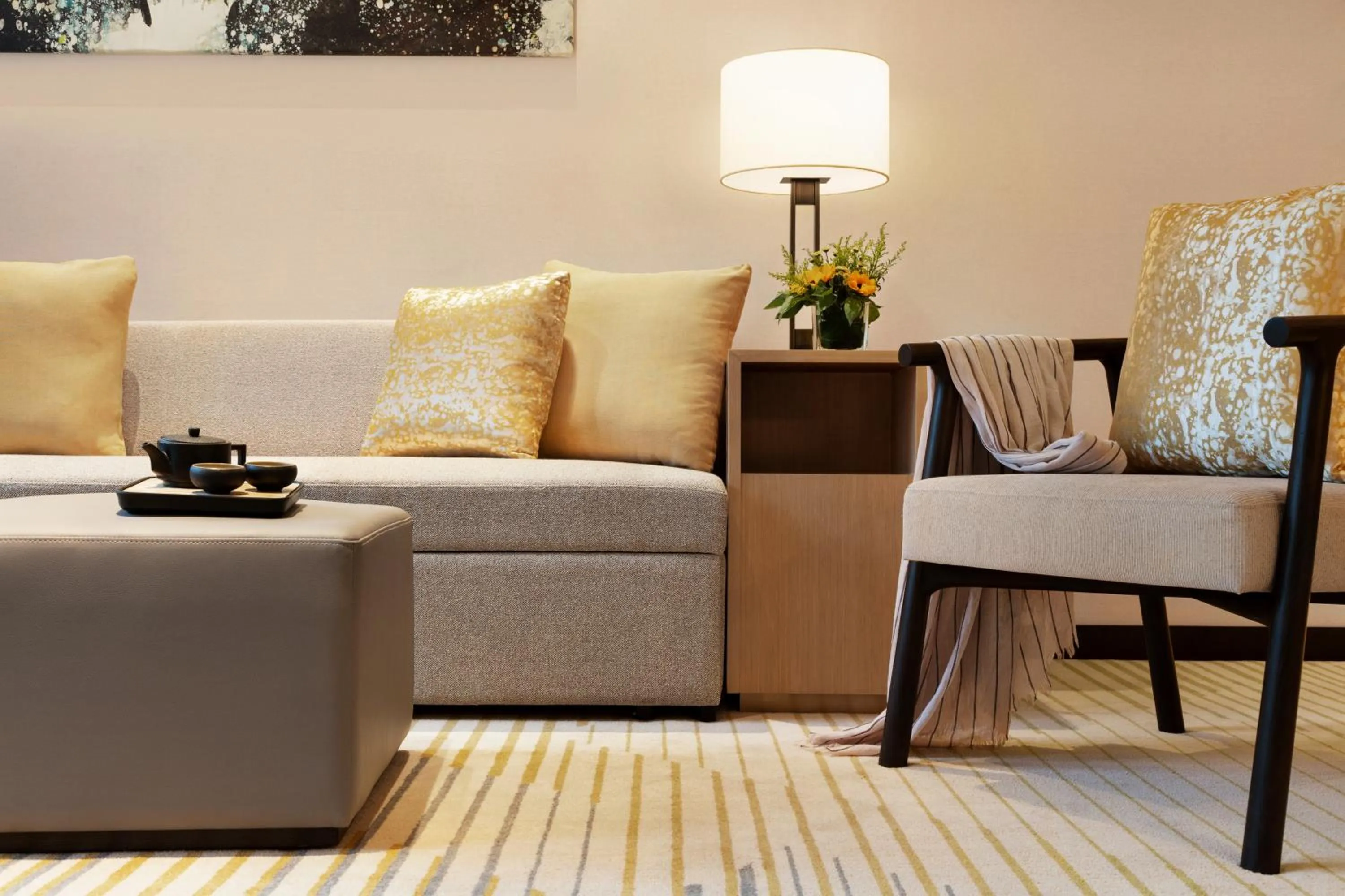 Living room in Hyatt Place Chengdu Pebble Walk