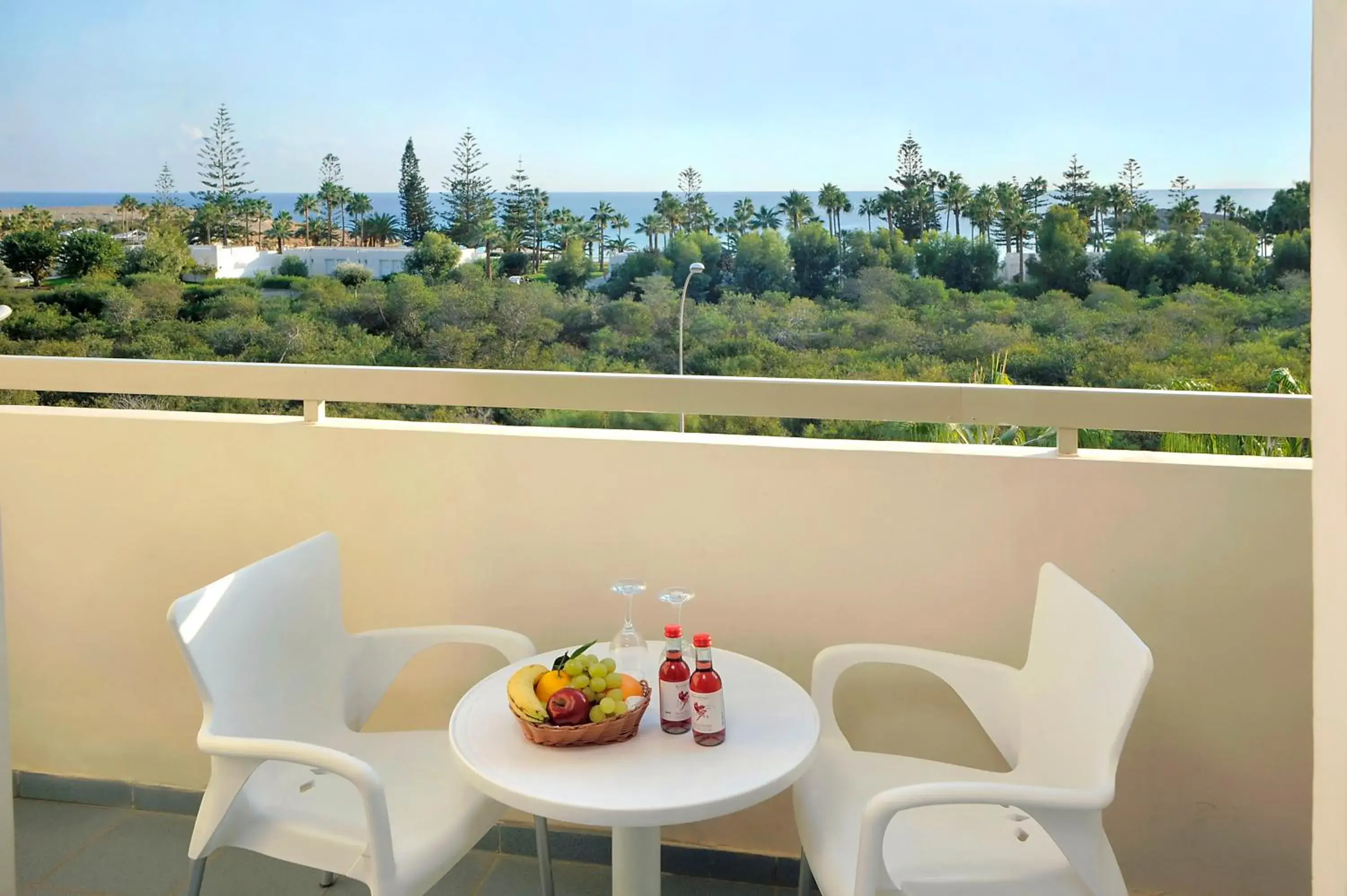 Balcony/Terrace in Nissiana Hotel & Bungalows